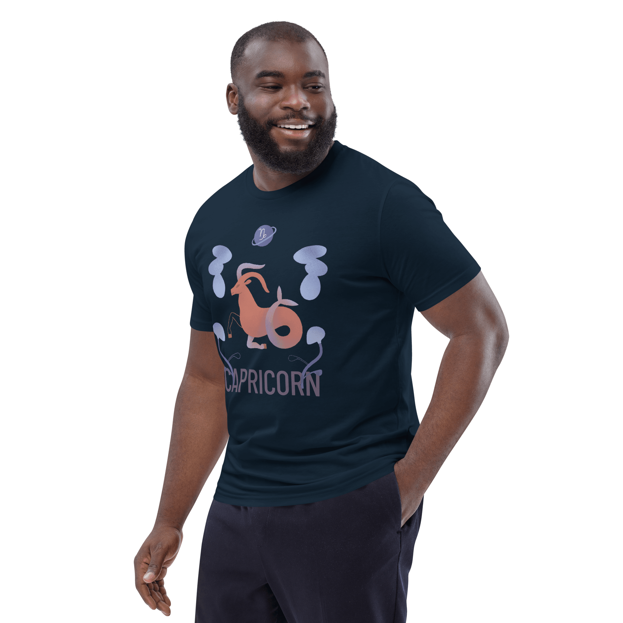 Capricorn Unisex Organic Cotton T-Shirt - Raw Edition - 