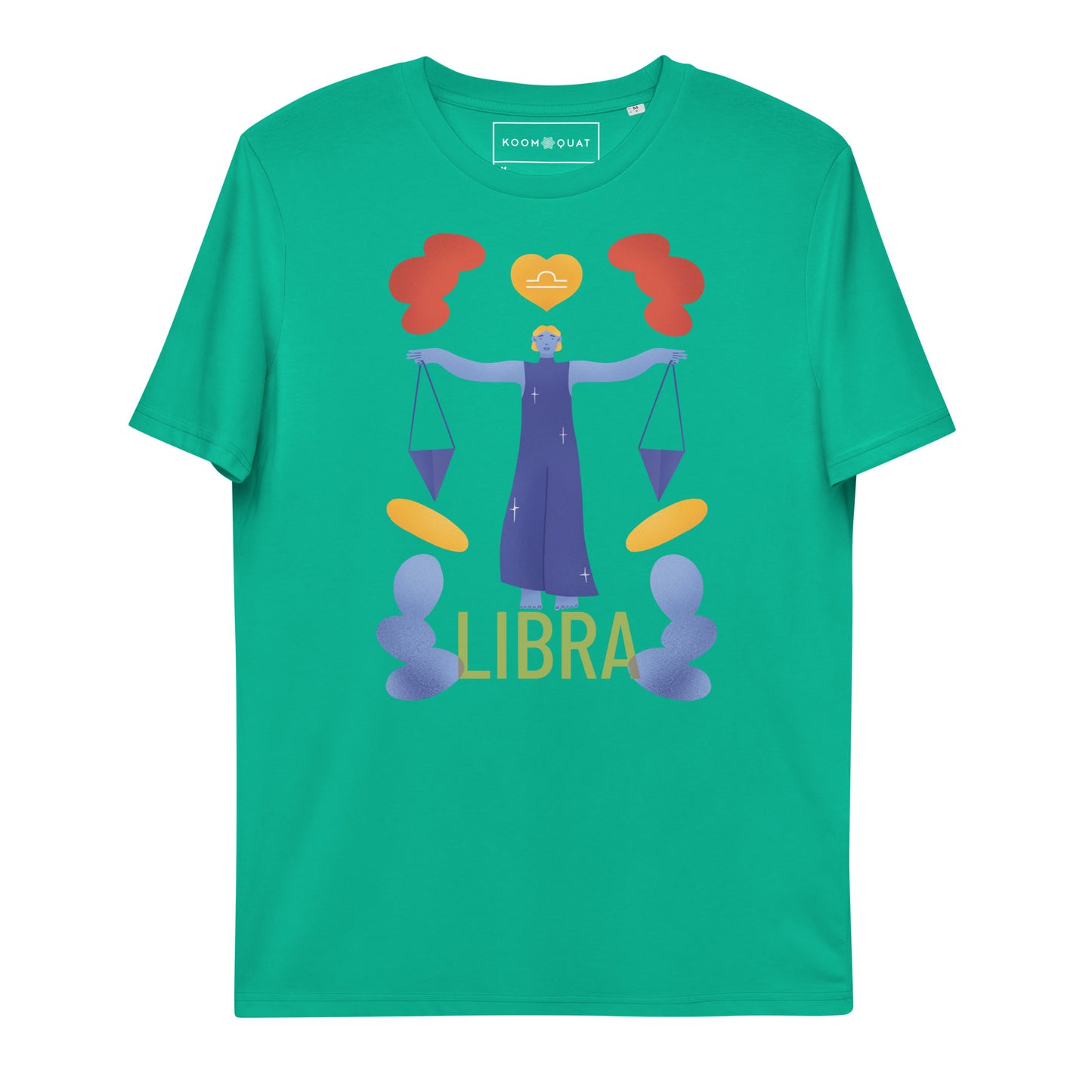 Libra Unisex Organic Cotton T-Shirt - Raw Edition