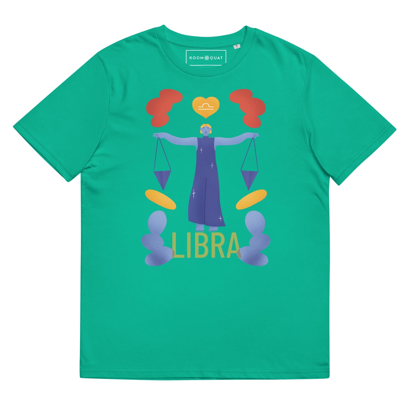 Libra Unisex Organic Cotton T-Shirt - Raw Edition