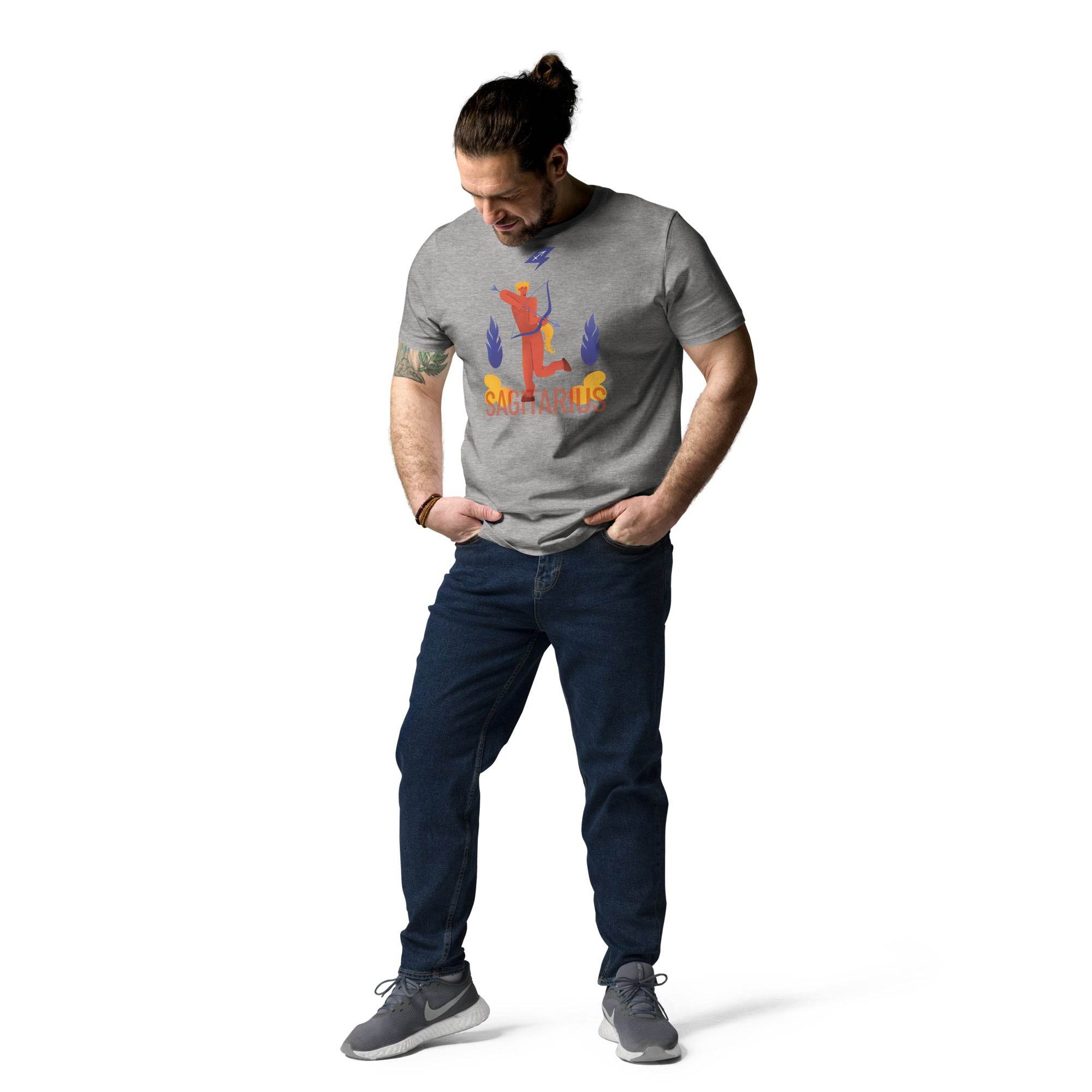 Sagittarius Unisex Organic Cotton T-Shirt - Raw Edition - 