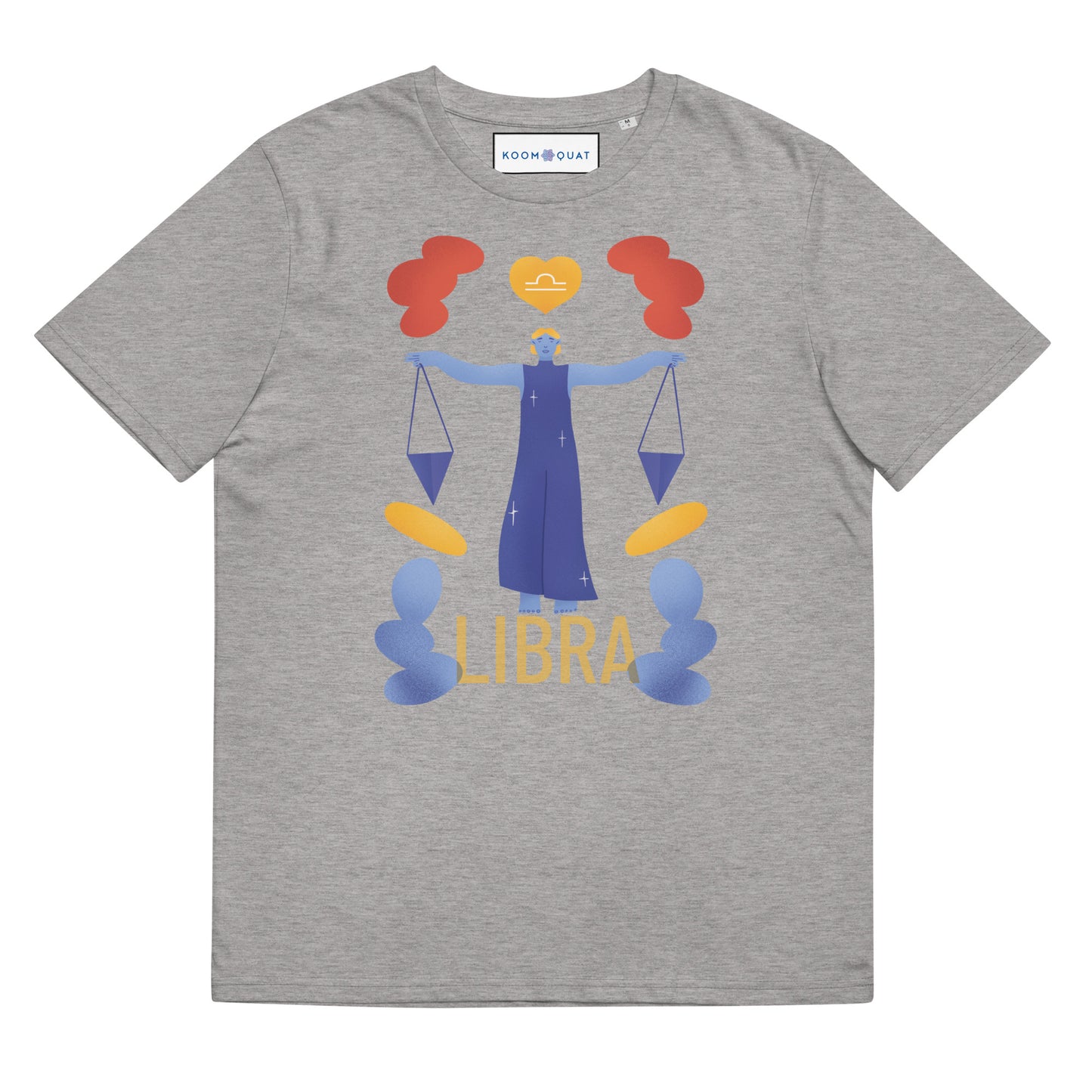 Libra Unisex Organic Cotton T-Shirt - Raw Edition