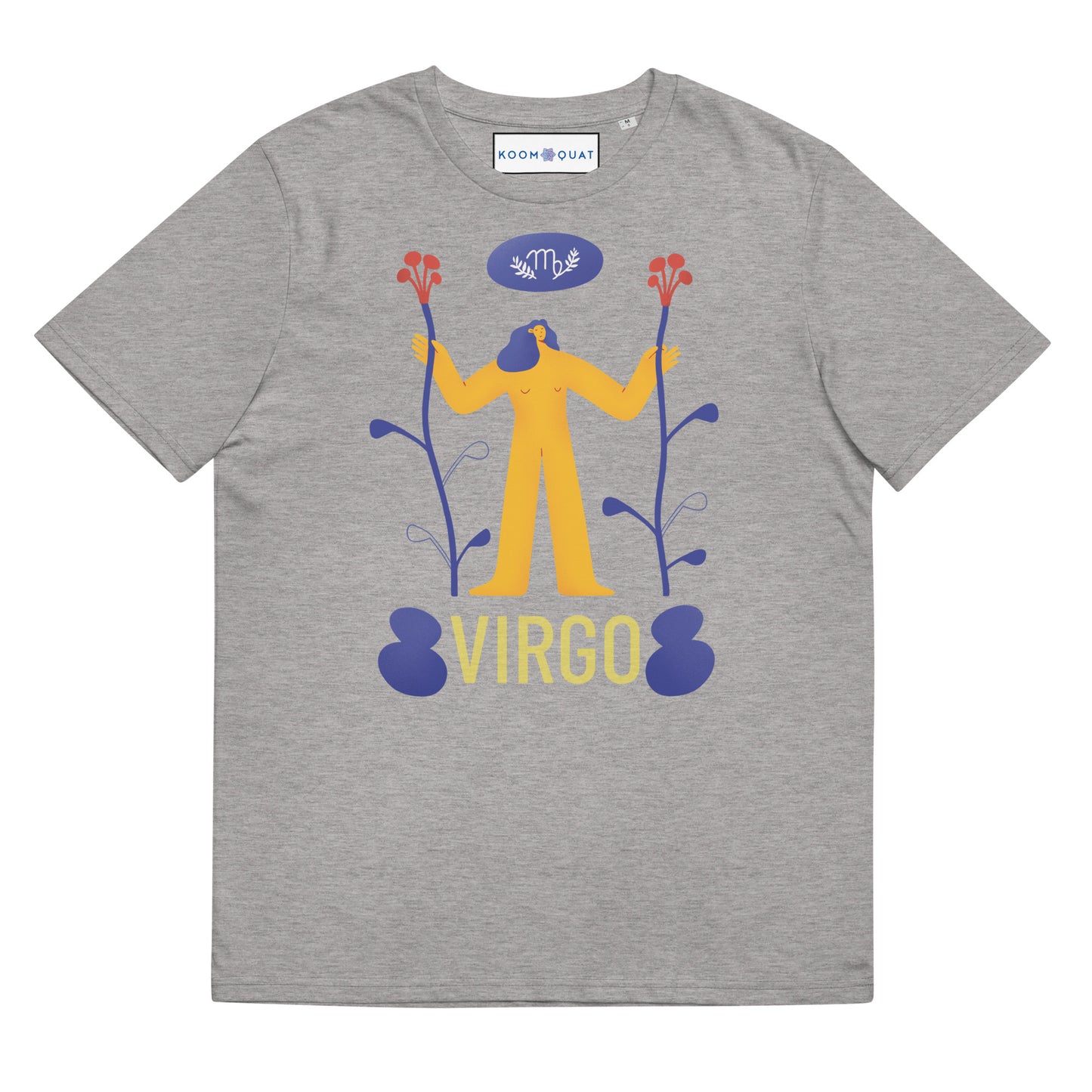 Virgo Unisex Organic Cotton T-Shirt - Raw Edition