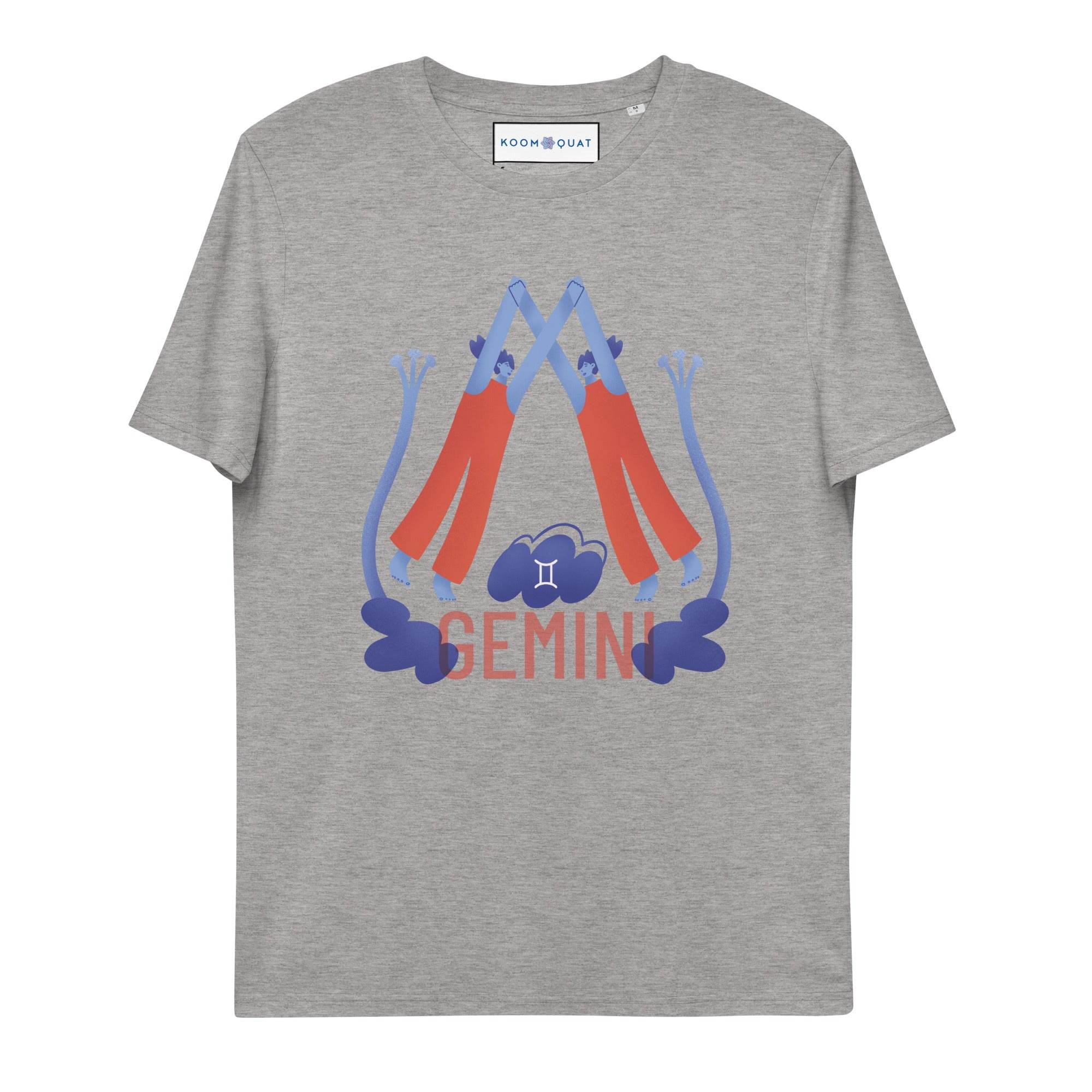 Gemini Unisex Organic Cotton T-Shirt - Raw Edition - 