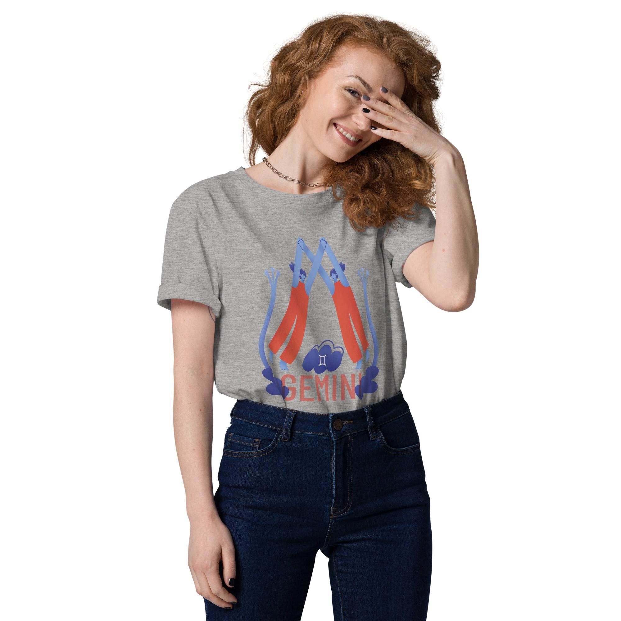 Gemini Unisex Organic Cotton T-Shirt - Raw Edition - 