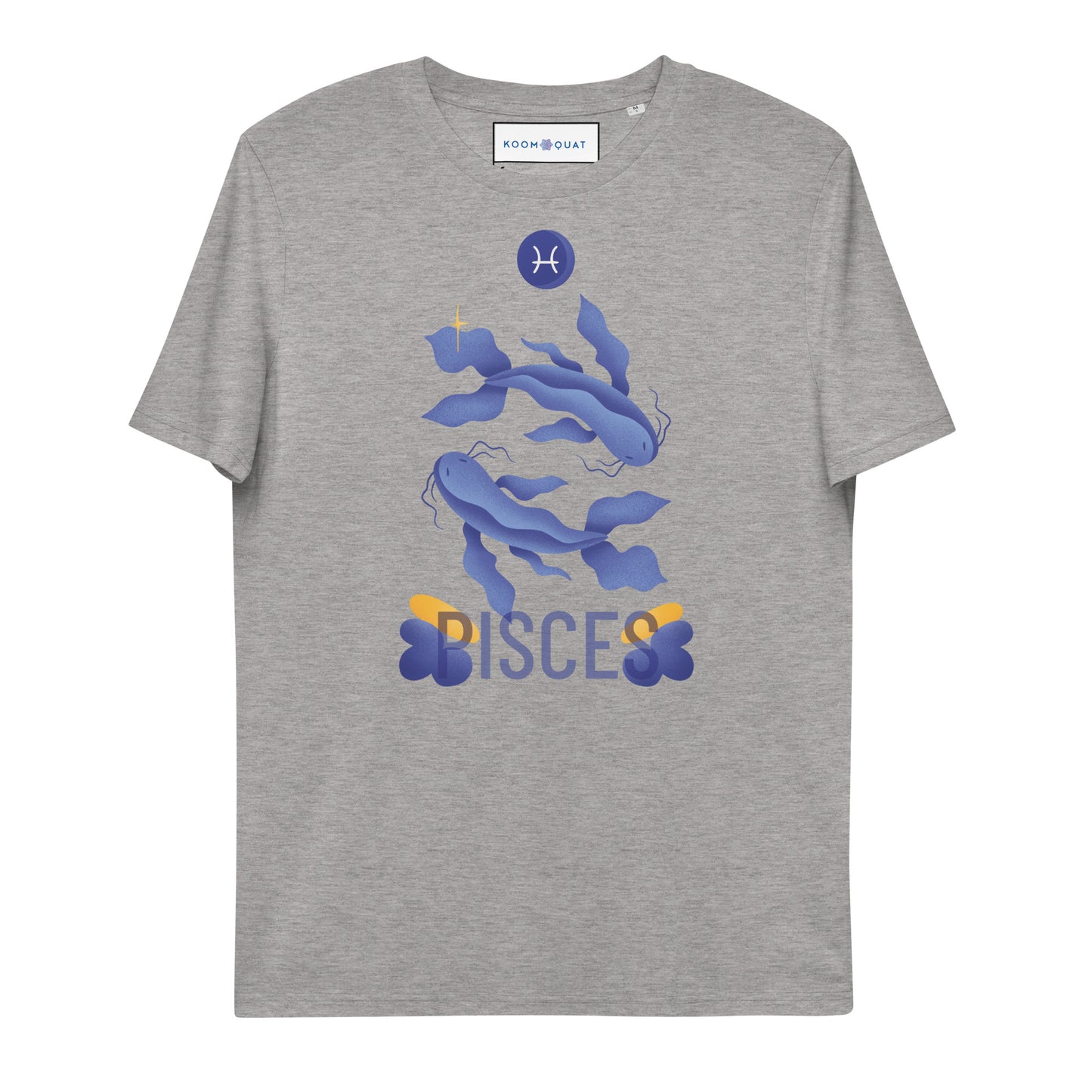 Pisces Unisex Organic Cotton T-Shirt - Raw Edition