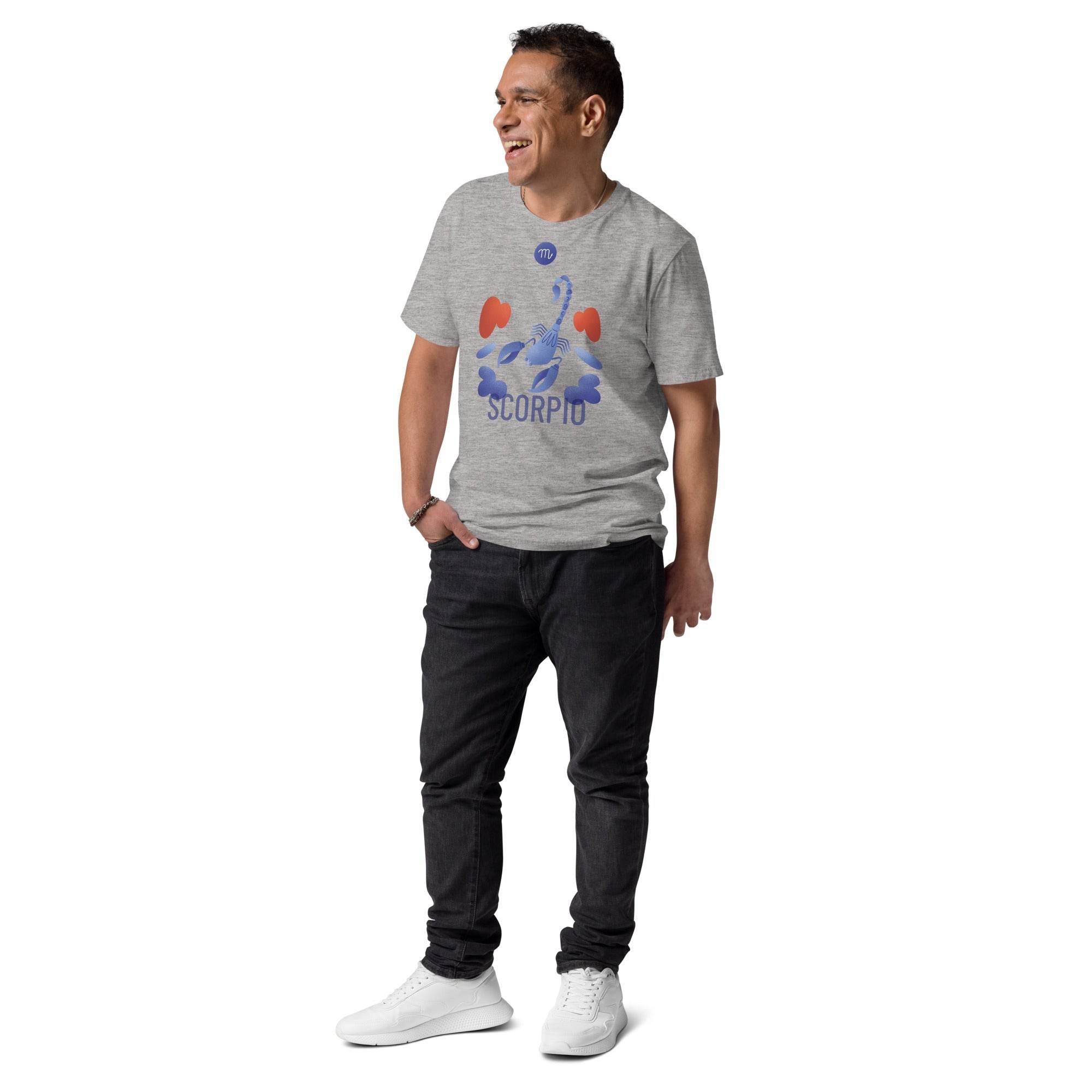 Scorpio Unisex Organic Cotton T-Shirt - Raw Edition - 