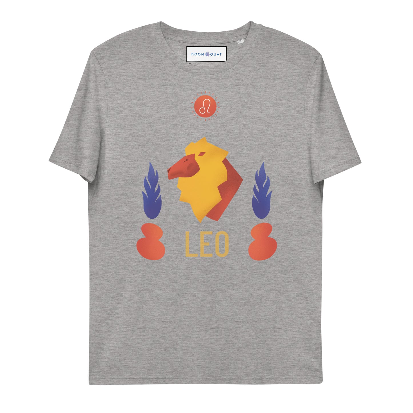 Leo Unisex Organic Cotton T-Shirt - Raw Edition