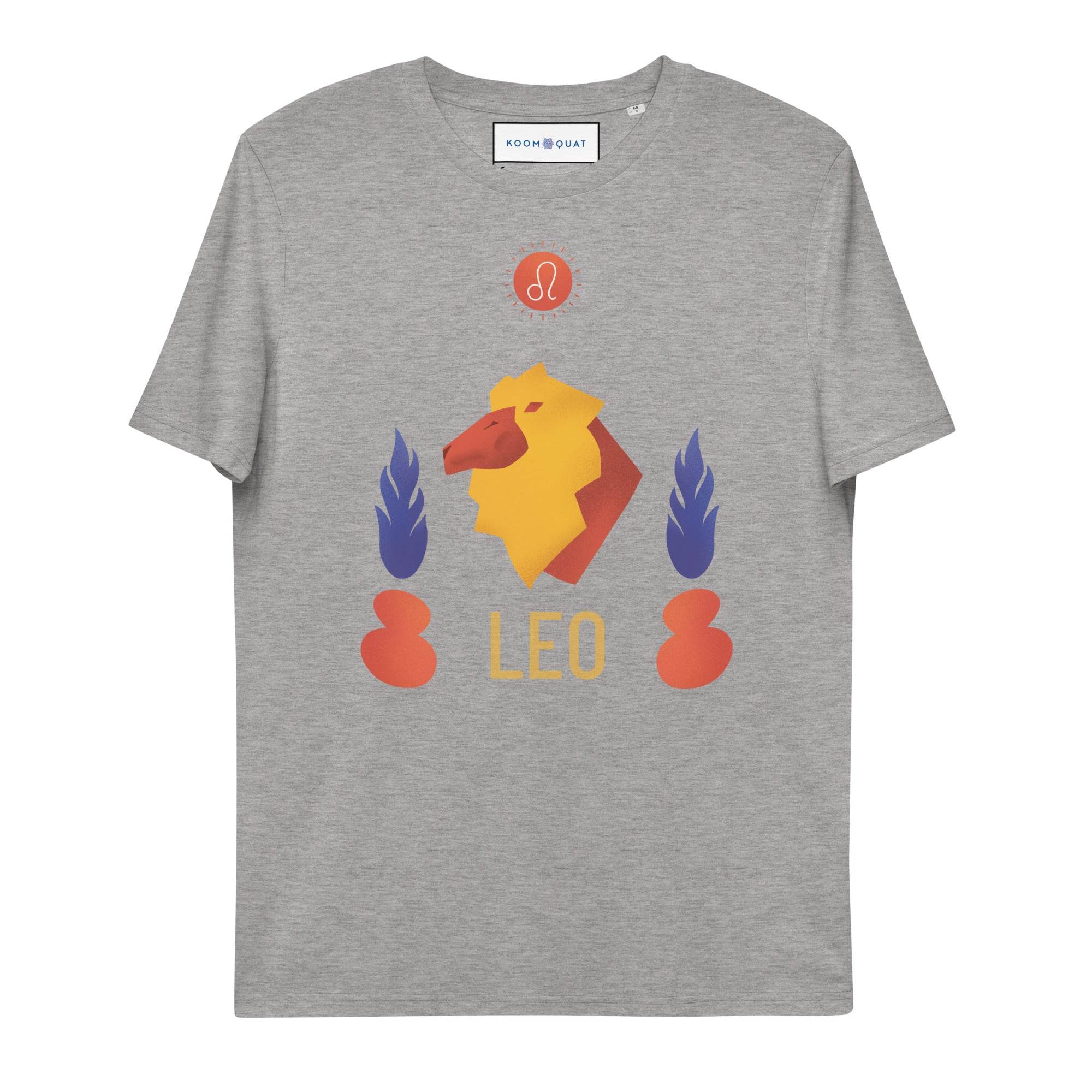 Leo Unisex Organic Cotton T-Shirt - Raw Edition - 
