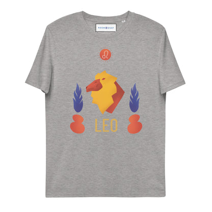 Leo Unisex Organic Cotton T-Shirt - Raw Edition