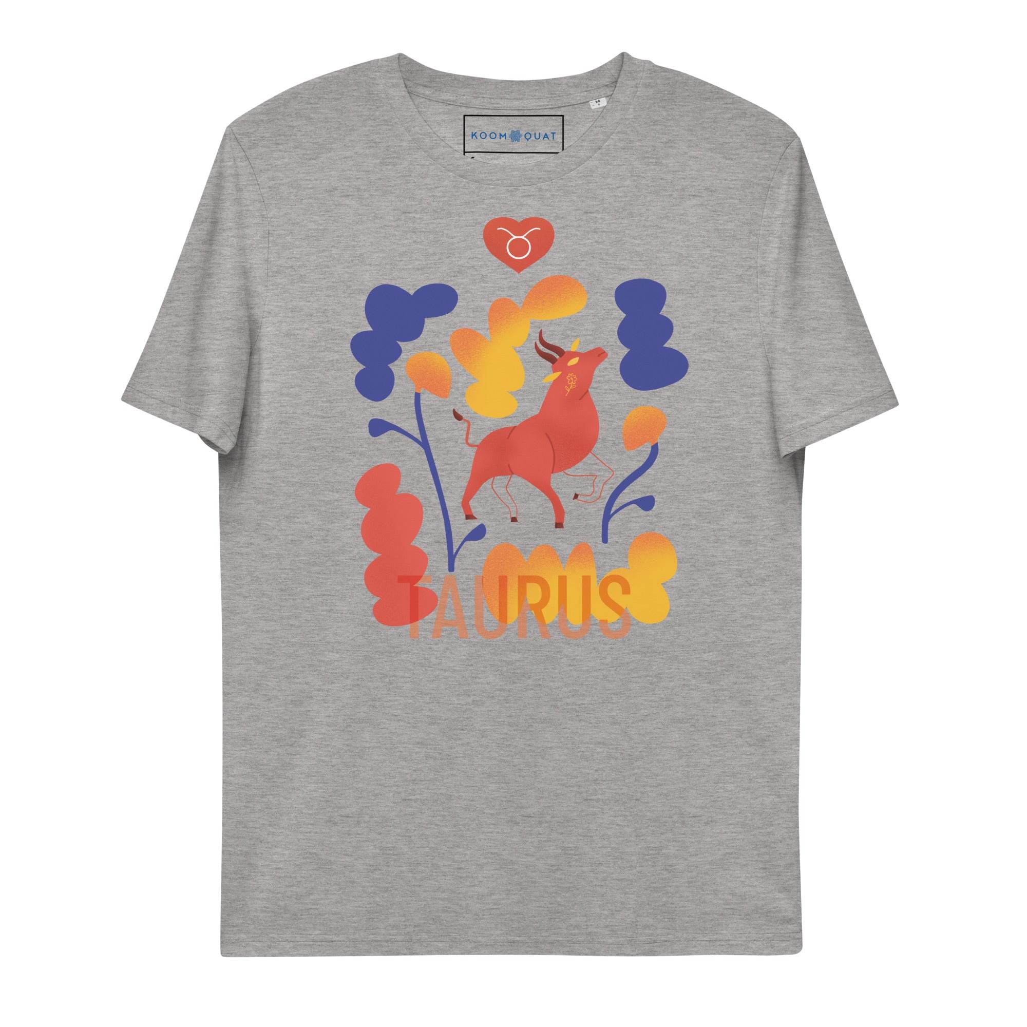 TAURUS Unisex Organic Cotton T-Shirt Raw - 