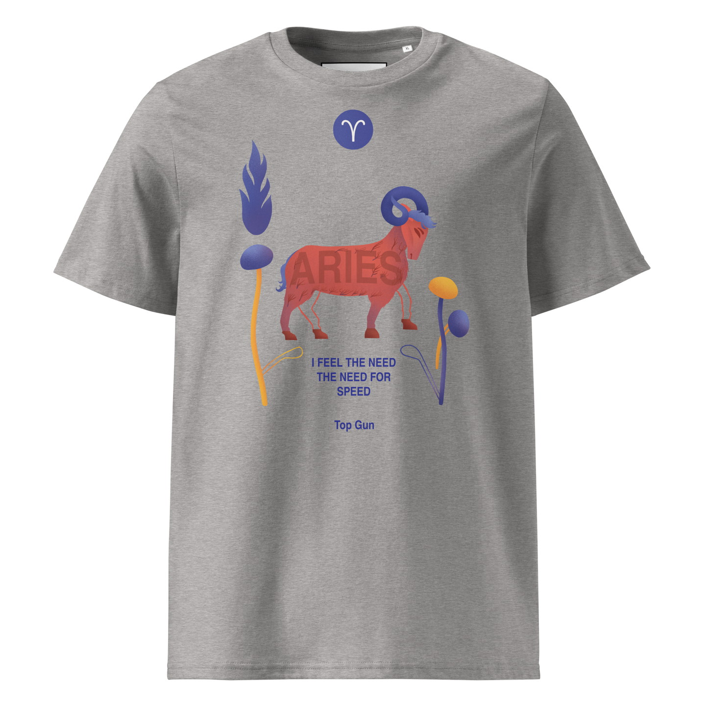 ARIES Unisex Organic Cotton T-Shirt Top Gun - Edition