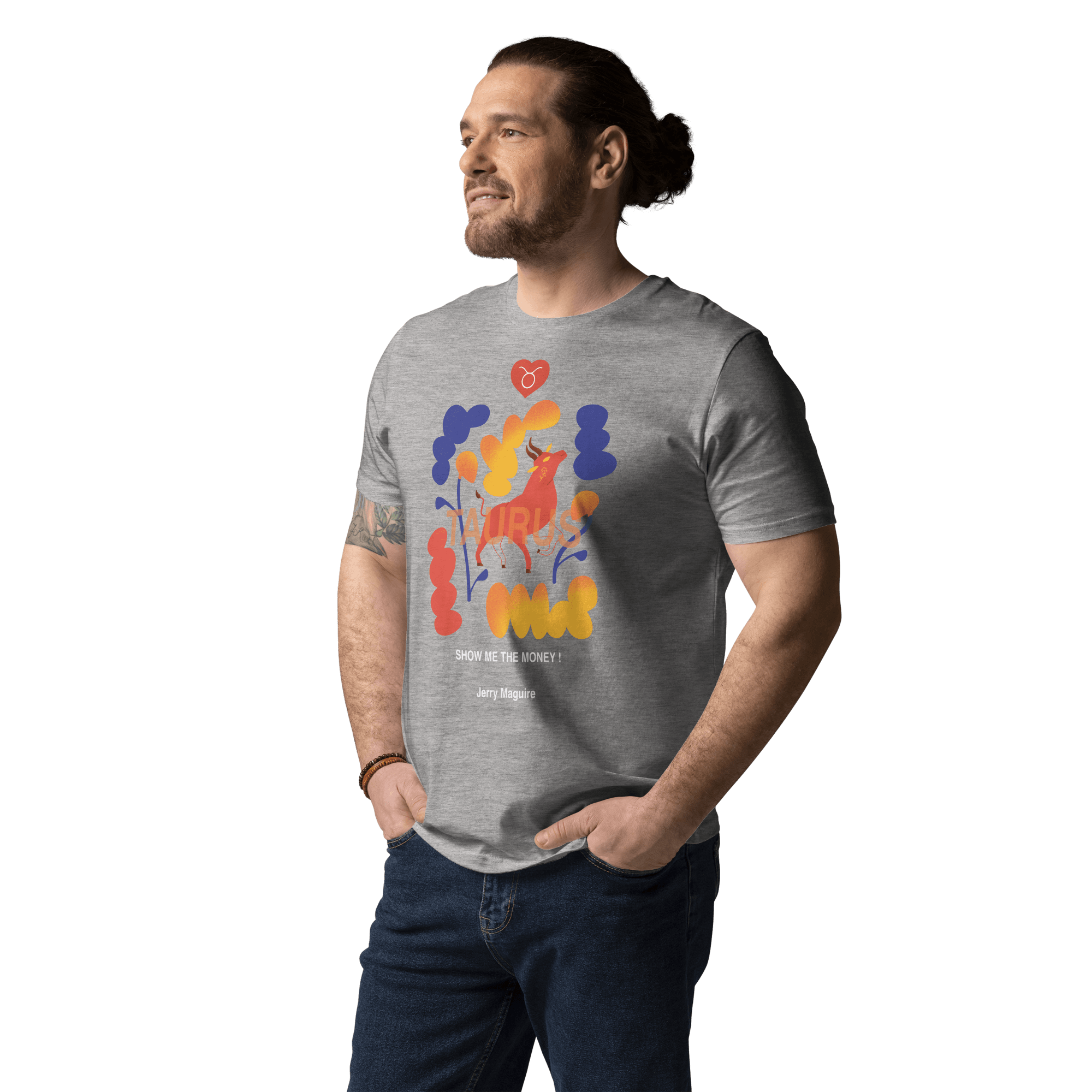 Taurus Unisex organic cotton t-shirt Jerry Maguire Edition - 