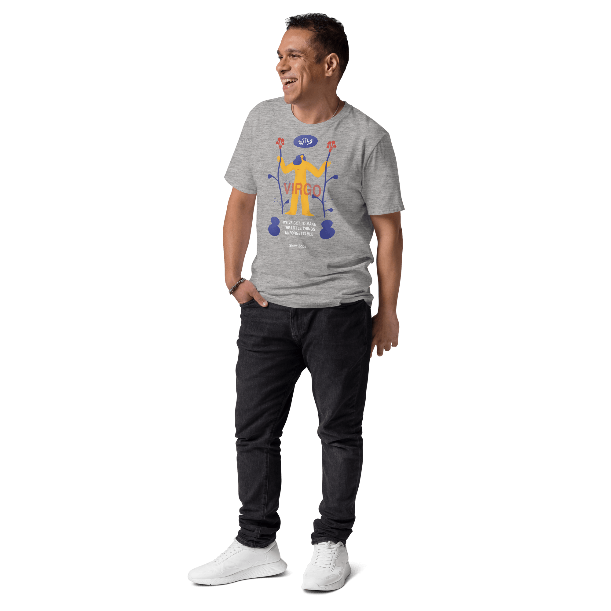 VIRGO Unisex organic cotton t-shirt Steve Jobs Edition - 