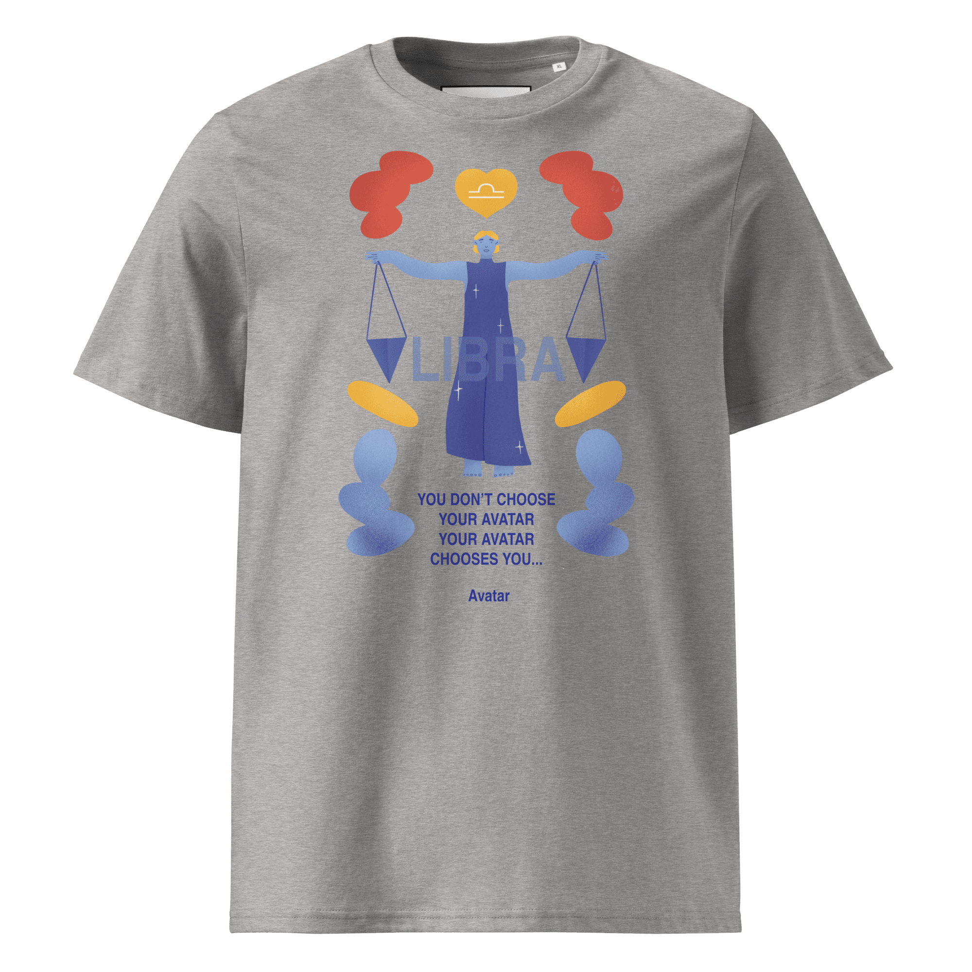 Libra Unisex Organic Cotton T-Shirt - Avatar Edition - 