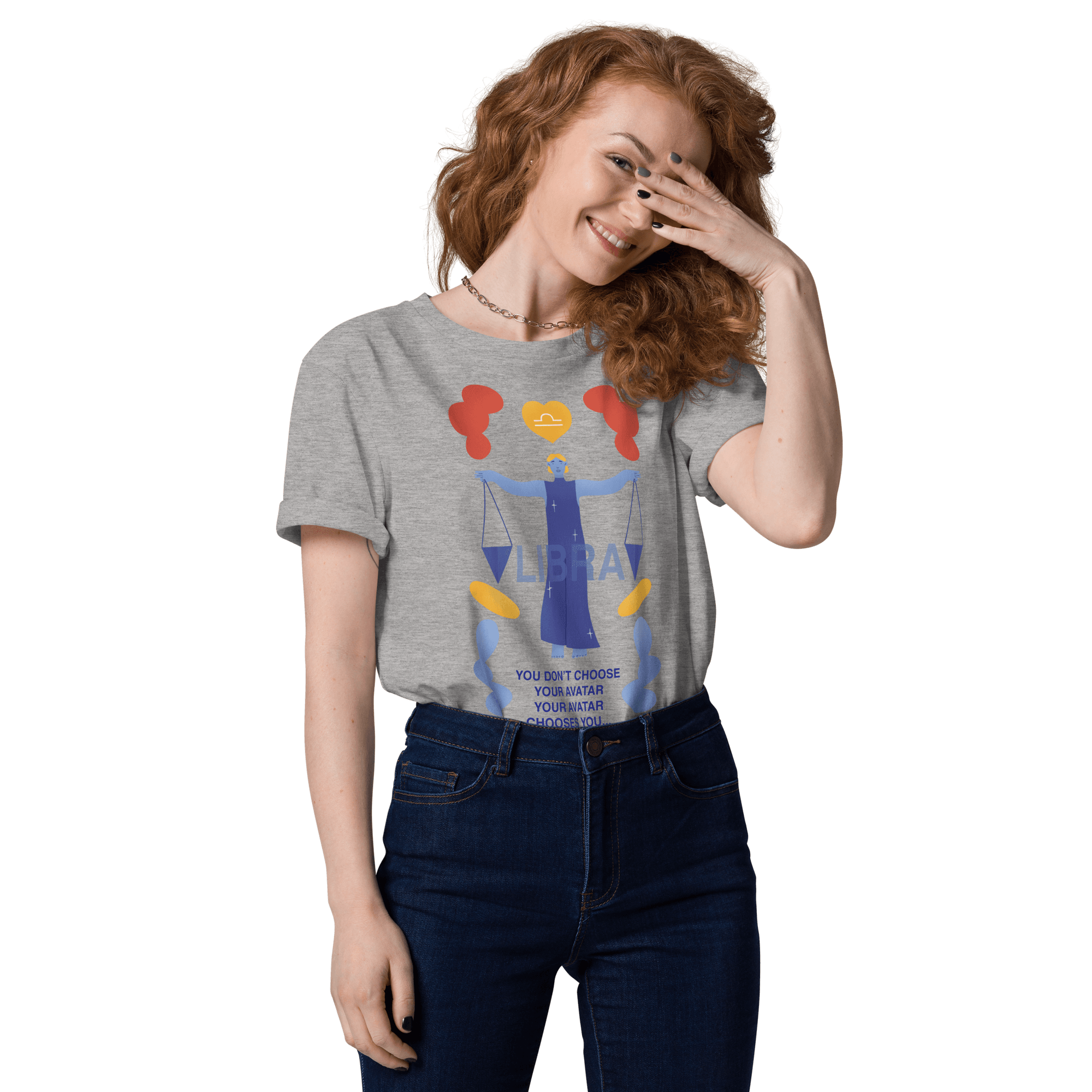 Libra Unisex Organic Cotton T-Shirt - Avatar Edition - 
