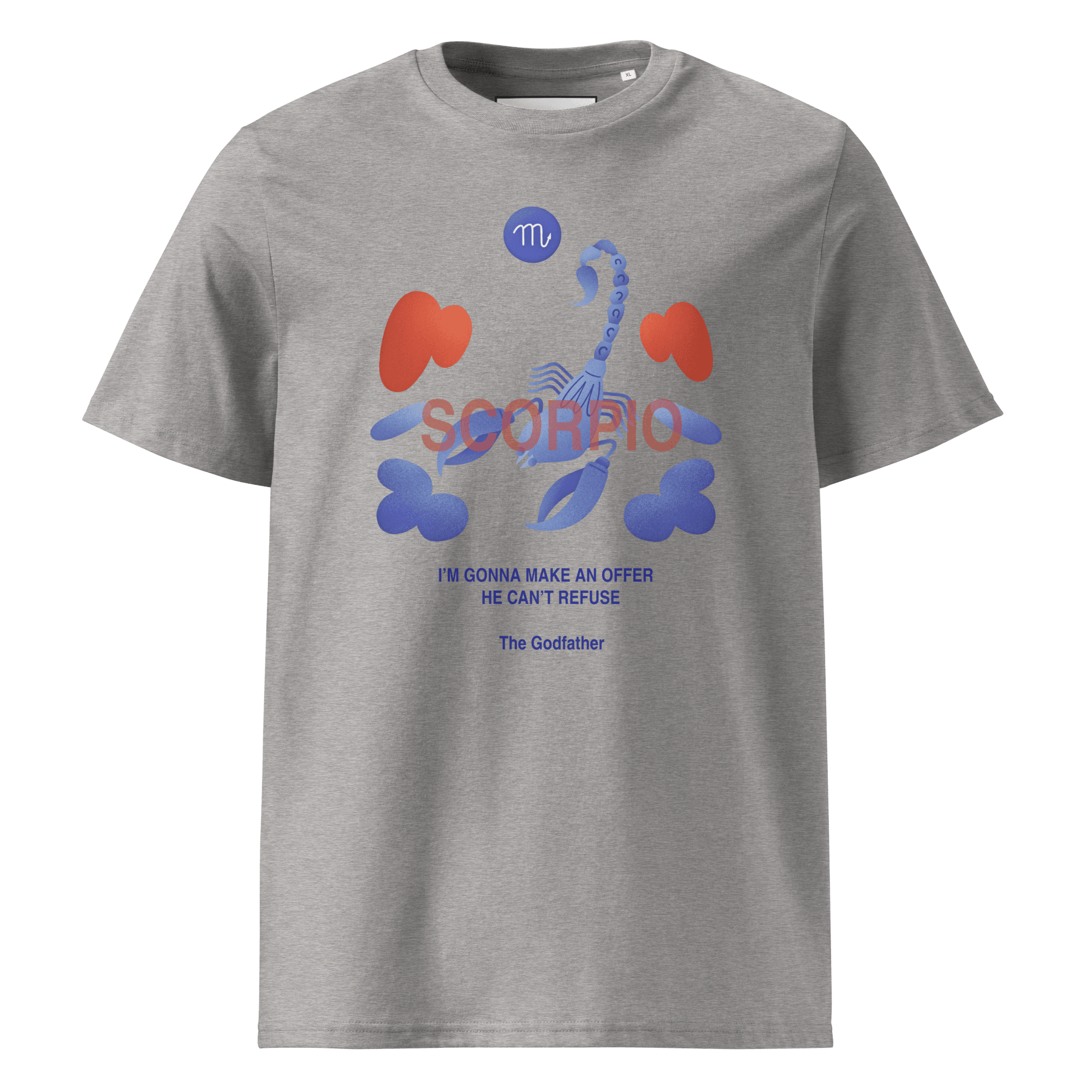 SCORPIO Unisex organic cotton t-shirt Godfather B - 