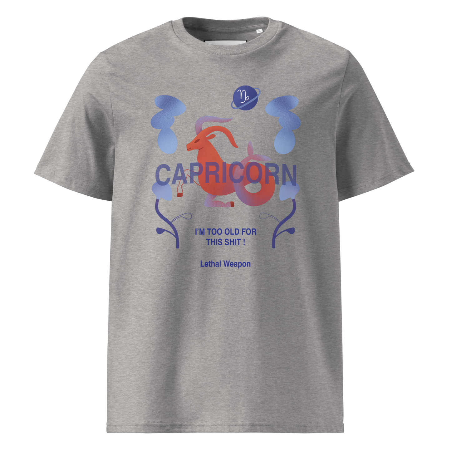 Capricorn Unisex Organic Cotton T-Shirt - Lethal Weapon Edition