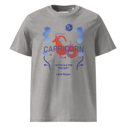 Capricorn Unisex Organic Cotton T-Shirt - Lethal Weapon Edition