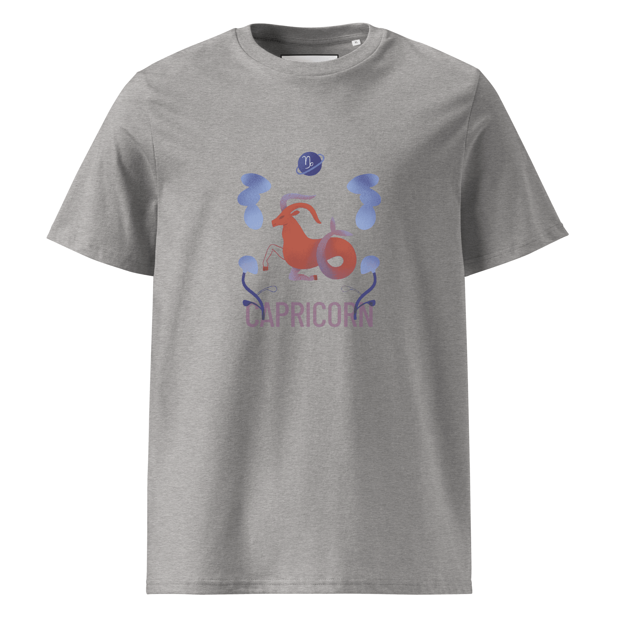 Capricorn Unisex Organic Cotton T-Shirt - Raw Edition - 