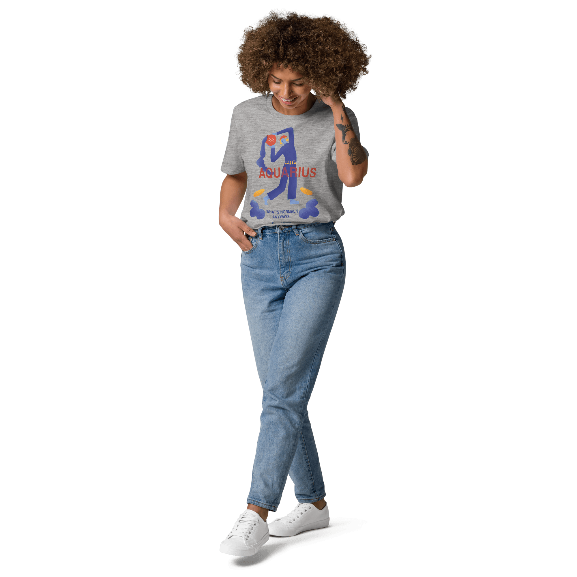 Aquarius Unisex Organic Cotton T-Shirt - Forrest Gump Edition - 