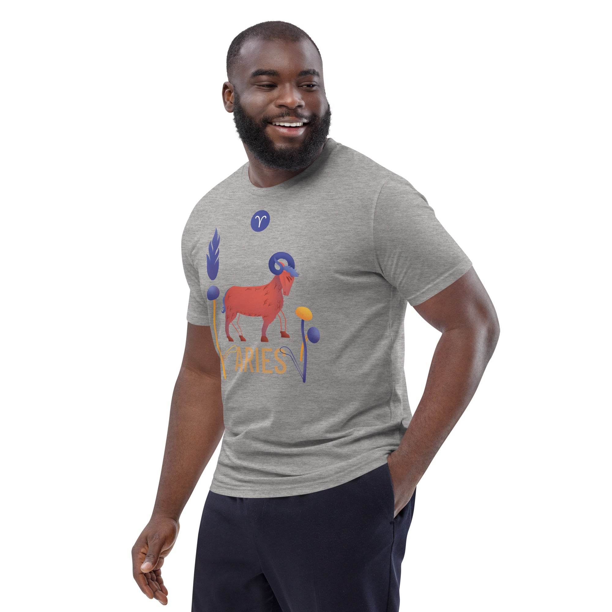 Aries Unisex Organic Cotton T-Shirt Raw - 