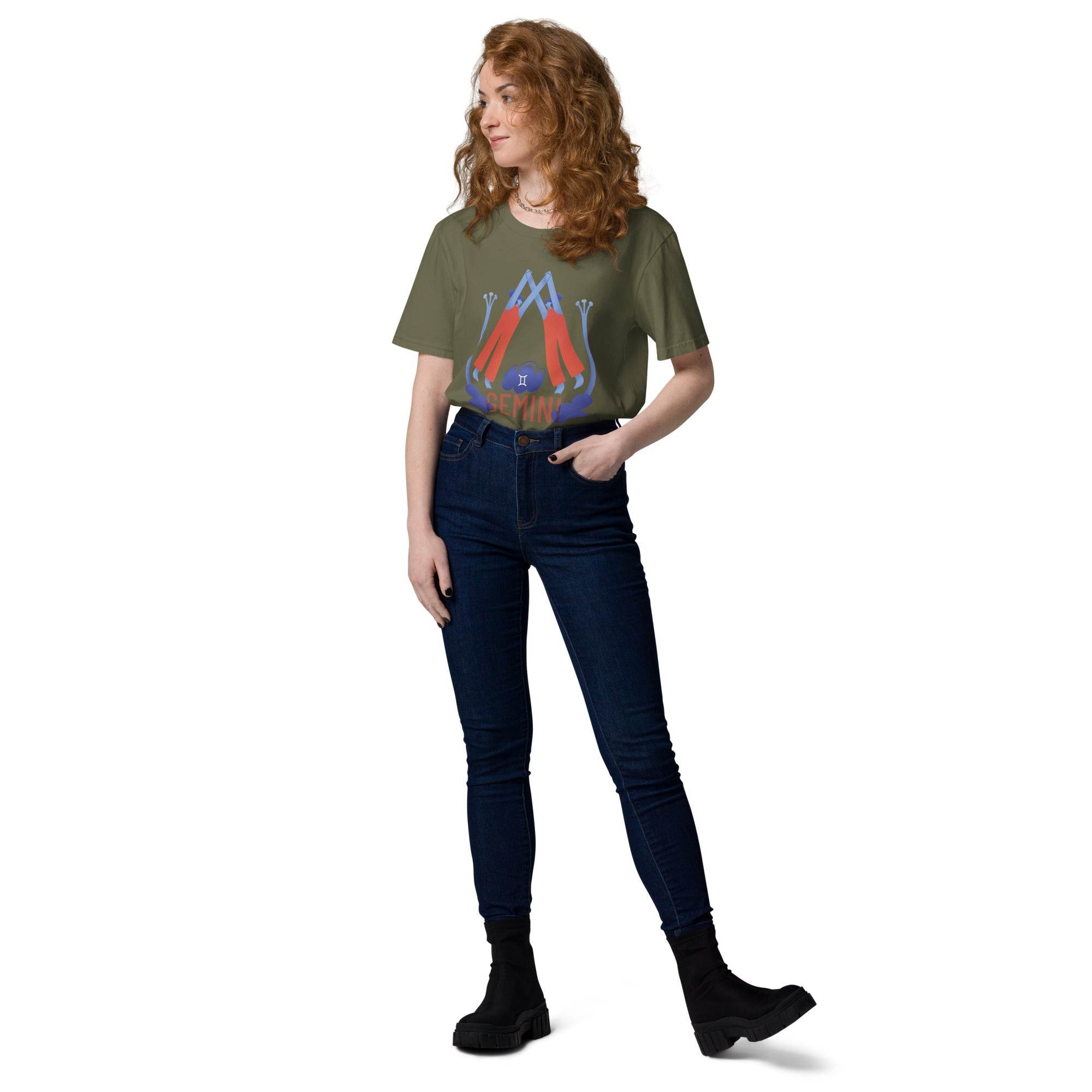 Gemini Unisex Organic Cotton T-Shirt - Raw Edition - 