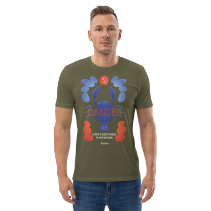 Cancer Unisex Organic Cotton T-Shirt - Psycho Edition