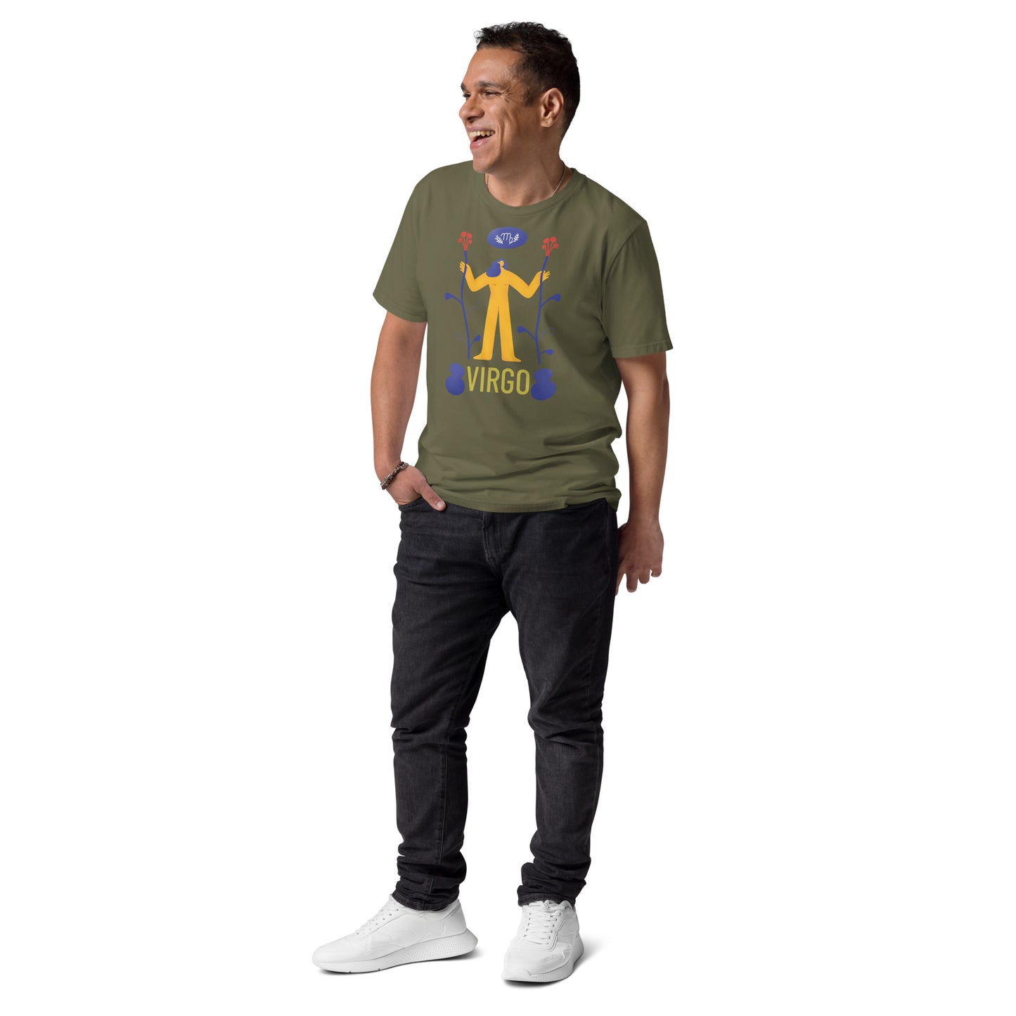 Virgo Unisex Organic Cotton T-Shirt - Raw Edition