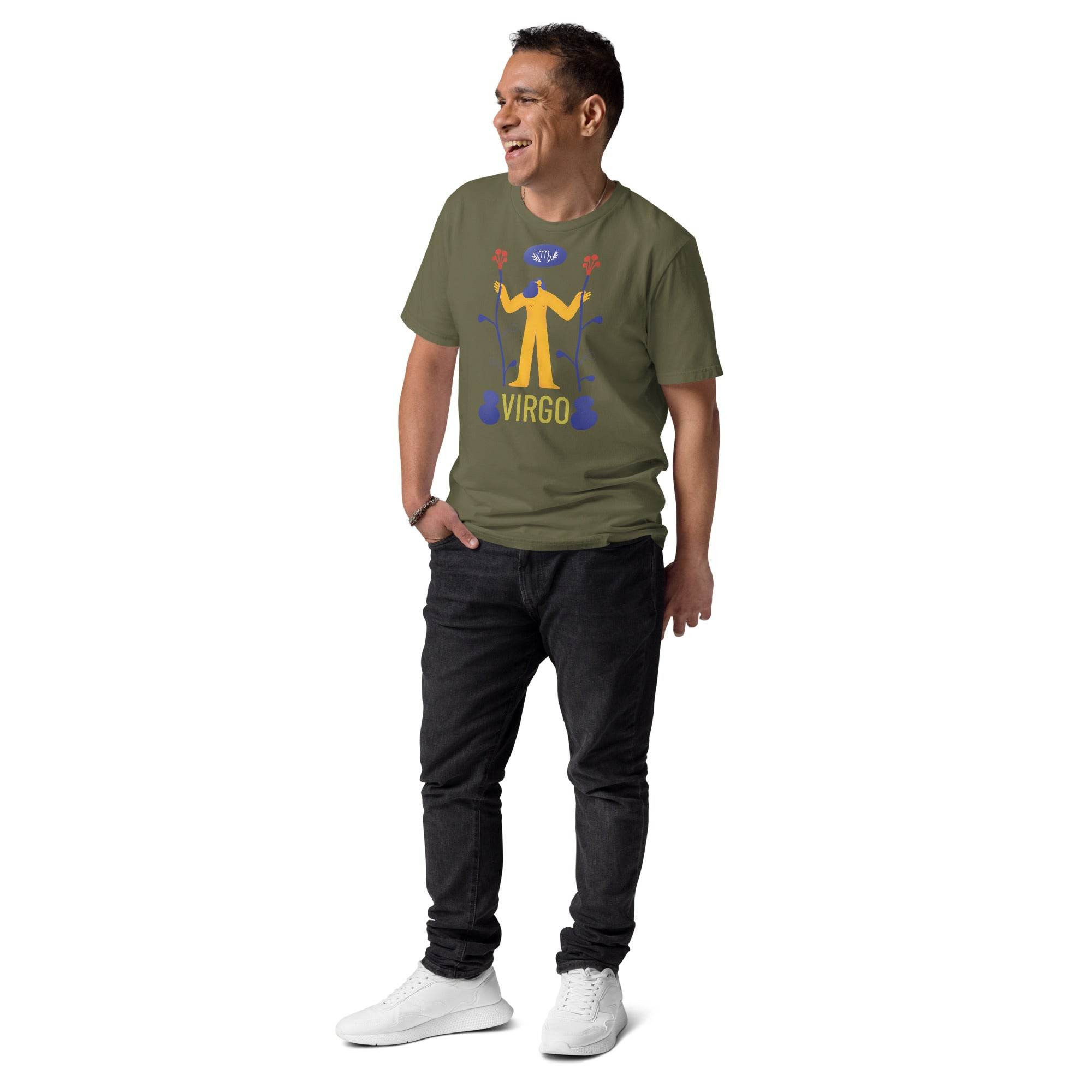 Virgo Unisex Organic Cotton T-Shirt - Raw Edition - 