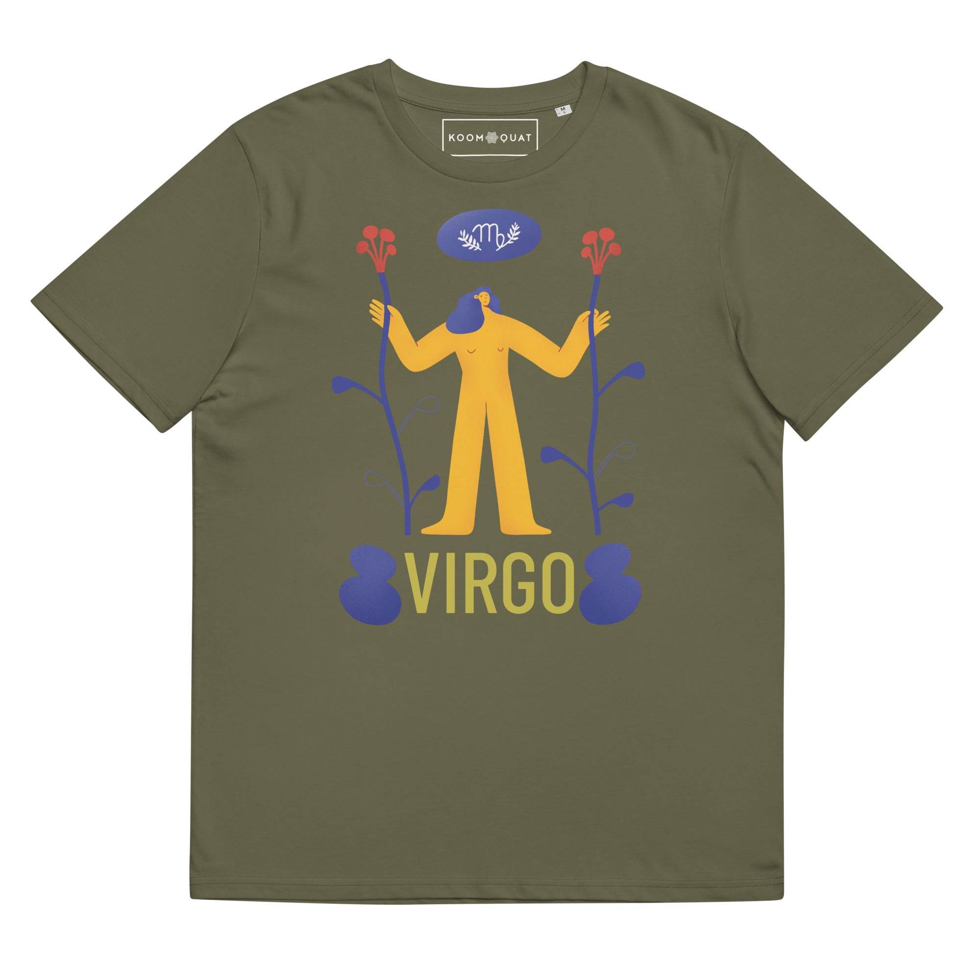 Virgo Unisex Organic Cotton T-Shirt - Raw Edition - 