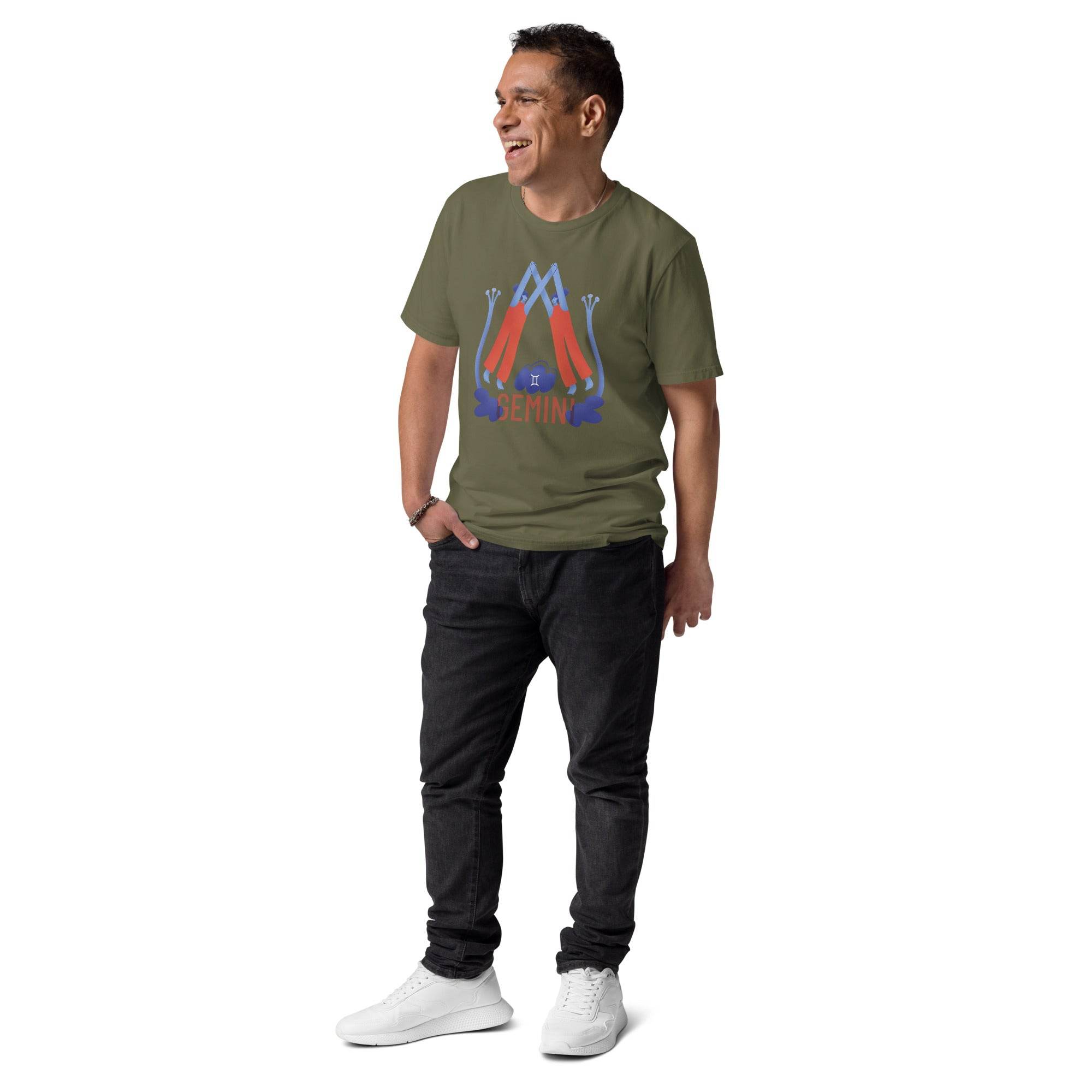 Gemini Unisex Organic Cotton T-Shirt - Raw Edition - 