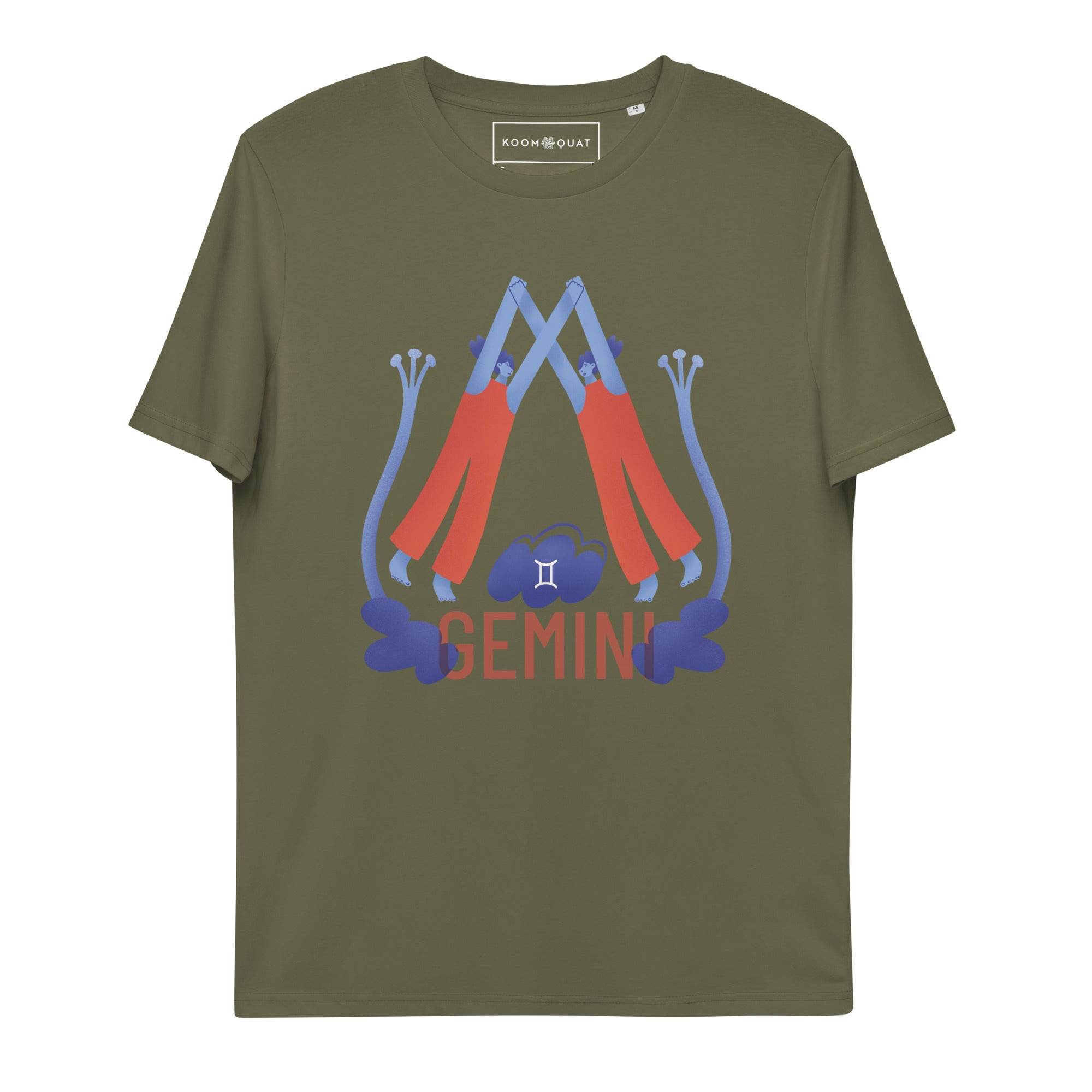Gemini Unisex Organic Cotton T-Shirt - Raw Edition - 