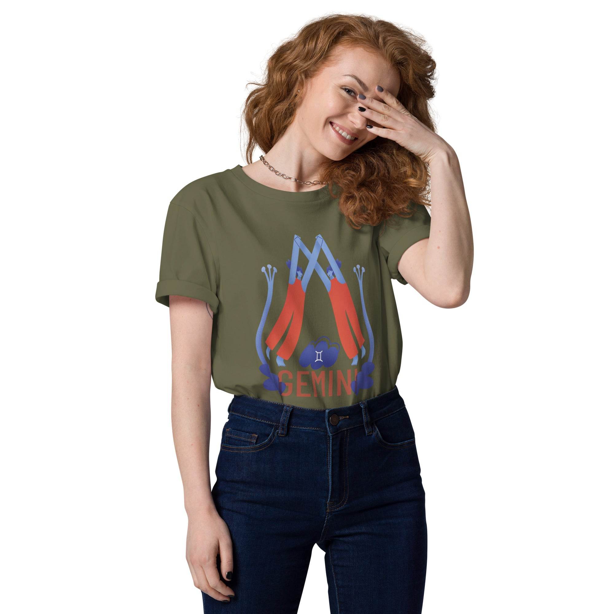 Gemini Unisex Organic Cotton T-Shirt - Raw Edition - 
