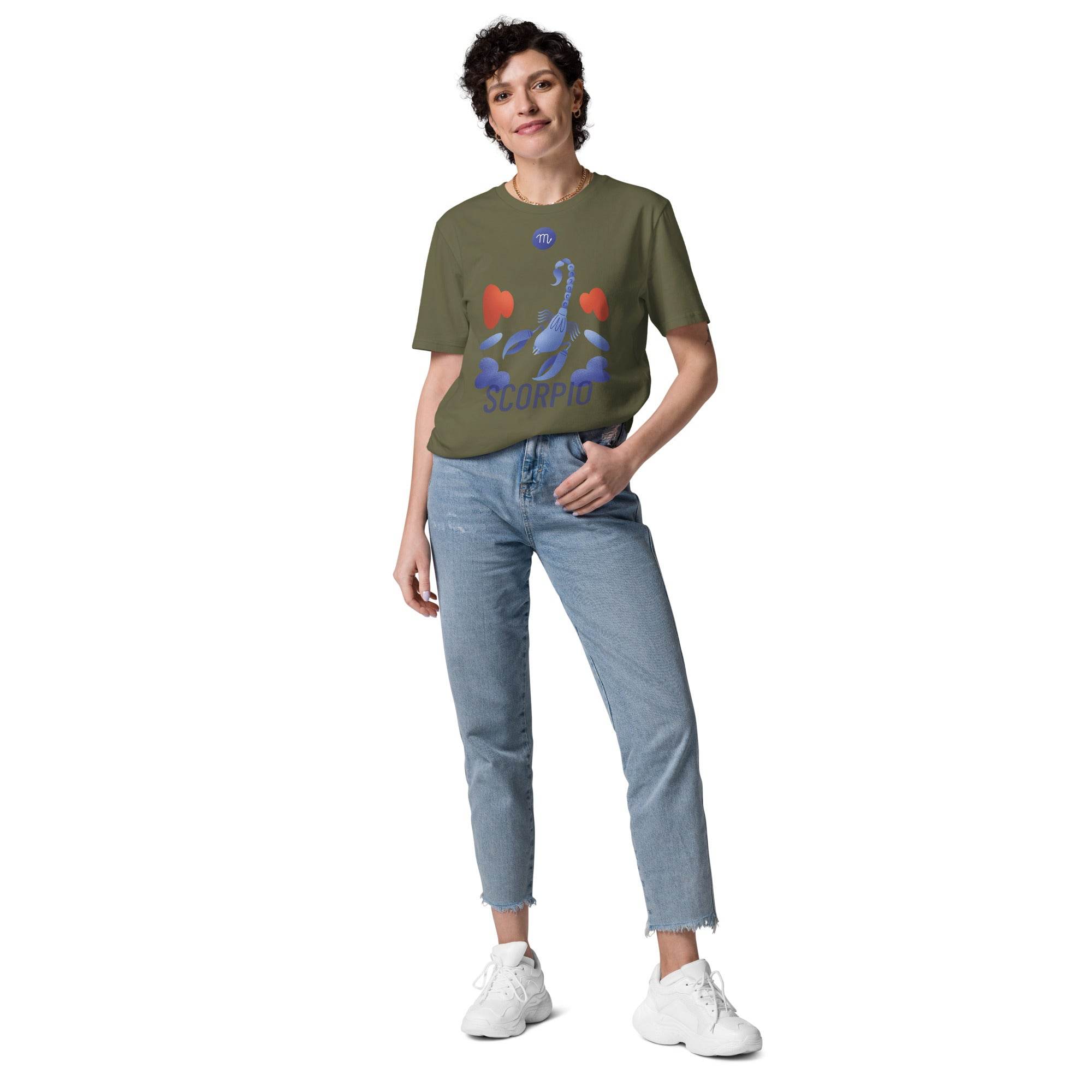 Scorpio Unisex Organic Cotton T-Shirt - Raw Edition - 