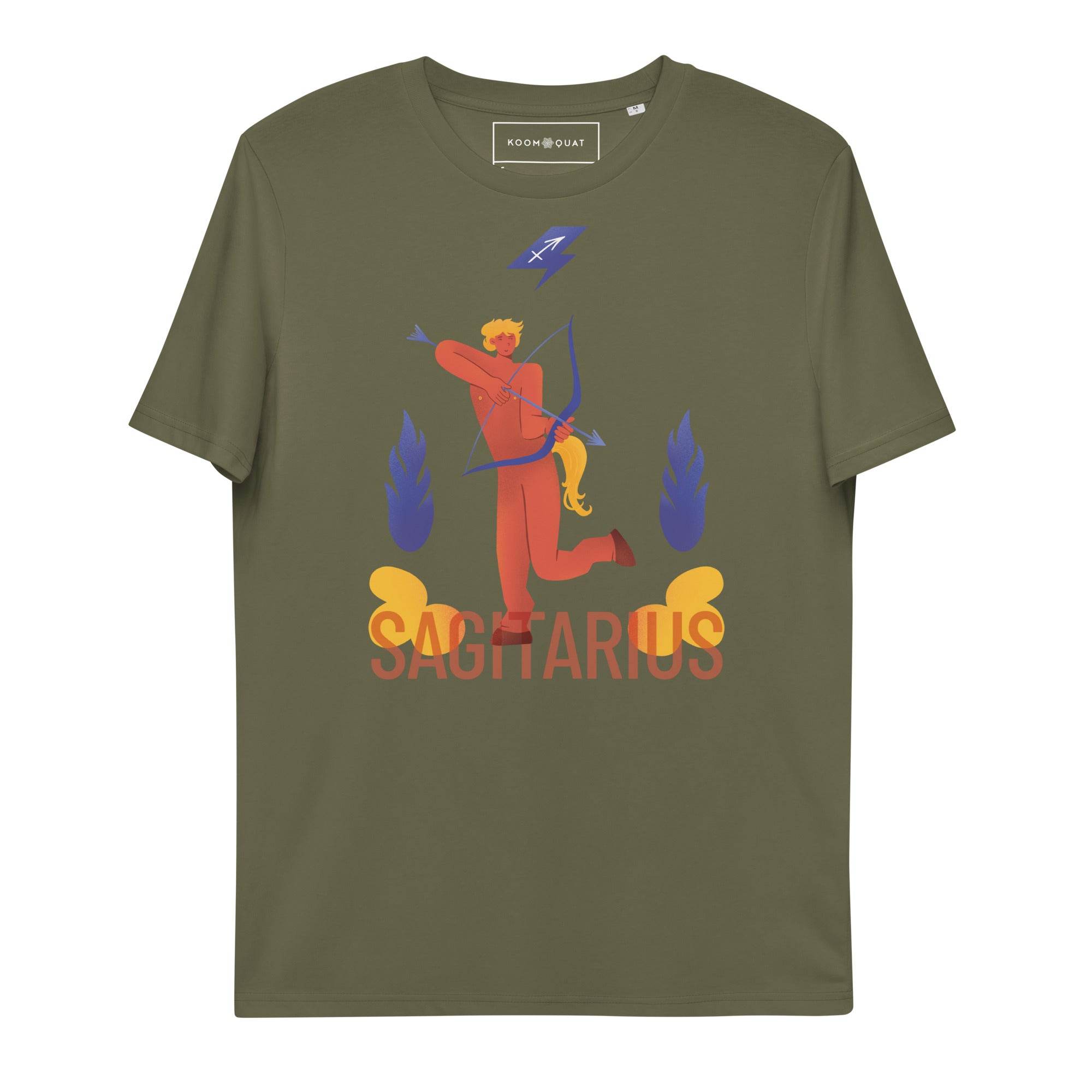 Sagittarius Unisex Organic Cotton T-Shirt - Raw Edition - 