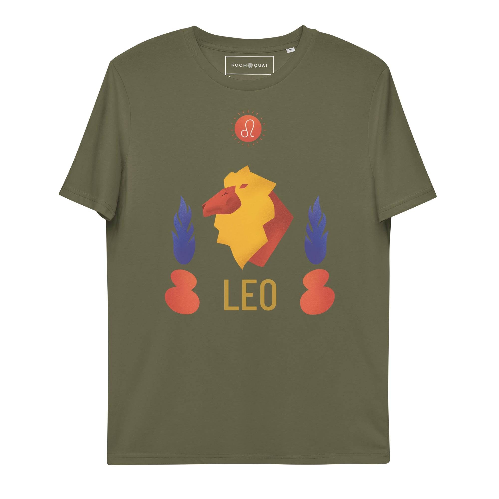 Leo Unisex Organic Cotton T-Shirt - Raw Edition - 