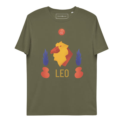 Leo Unisex Organic Cotton T-Shirt - Raw Edition