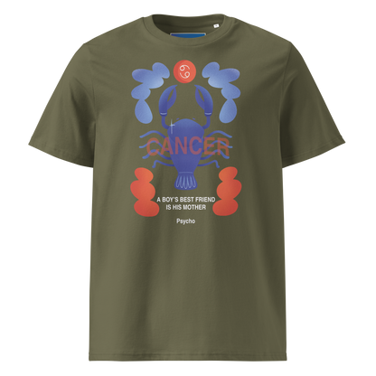 Cancer Unisex Organic Cotton T-Shirt - Psycho Edition