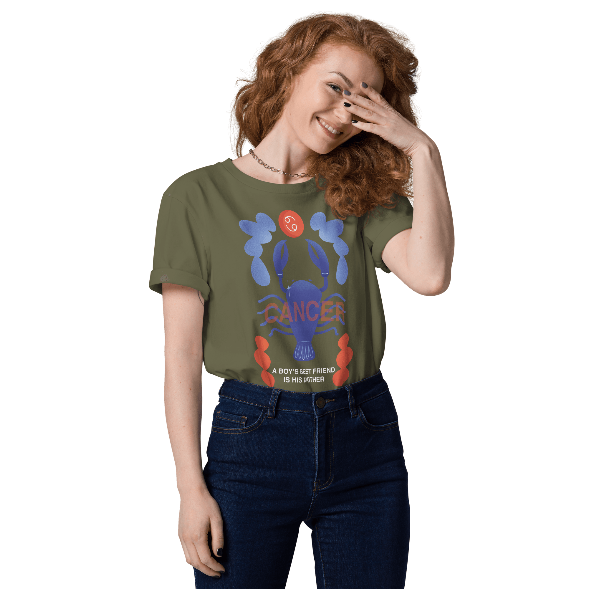 Cancer Unisex Organic Cotton T-Shirt - Psycho Edition - 