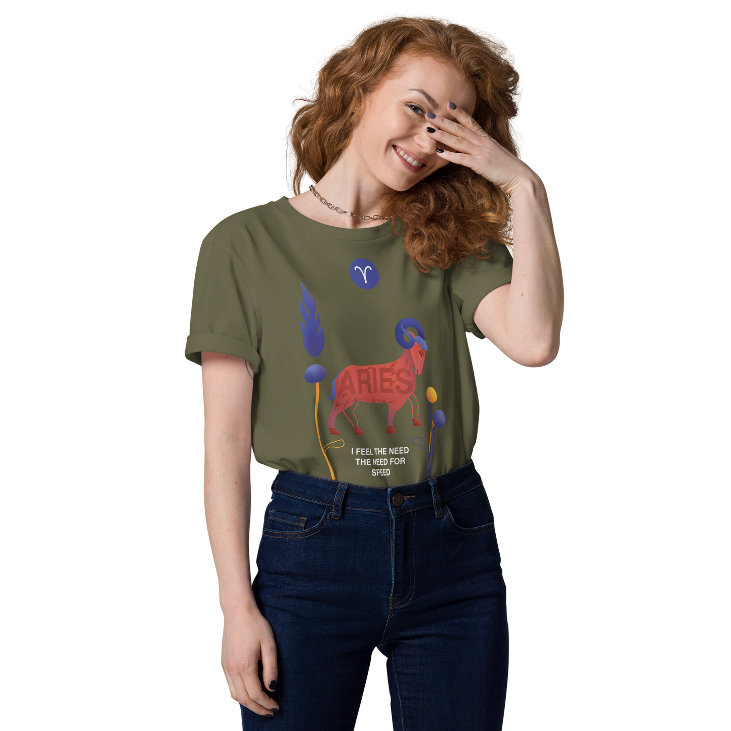 ARIES Unisex Organic Cotton T-Shirt Top Gun - Edition