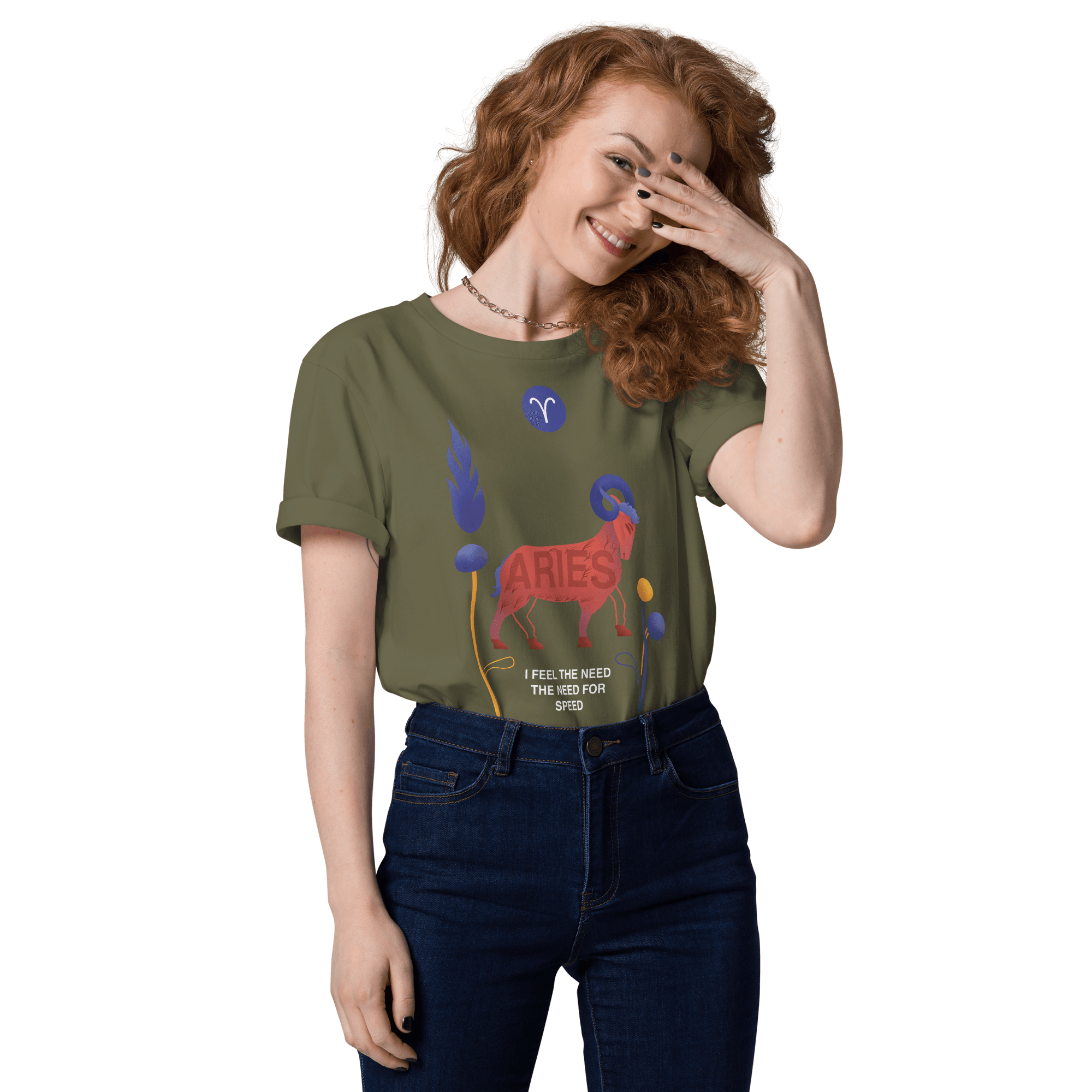 ARIES Unisex Organic Cotton T-Shirt Top Gun - Edition - 