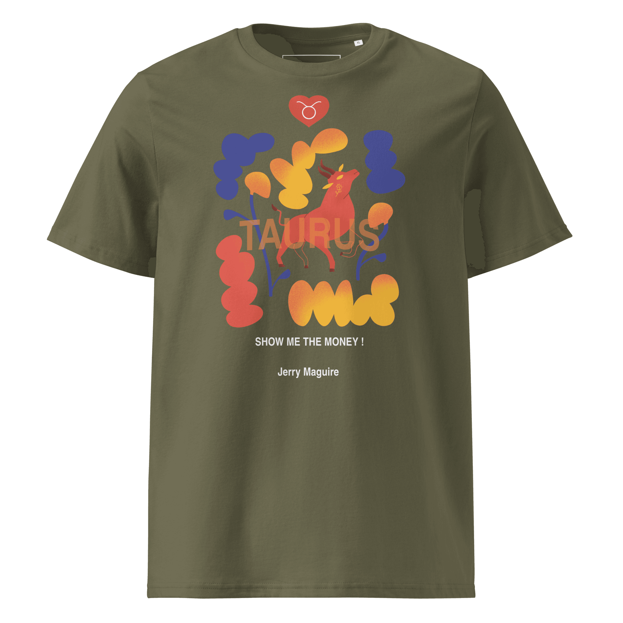 Taurus Unisex organic cotton t-shirt Jerry Maguire Edition - 