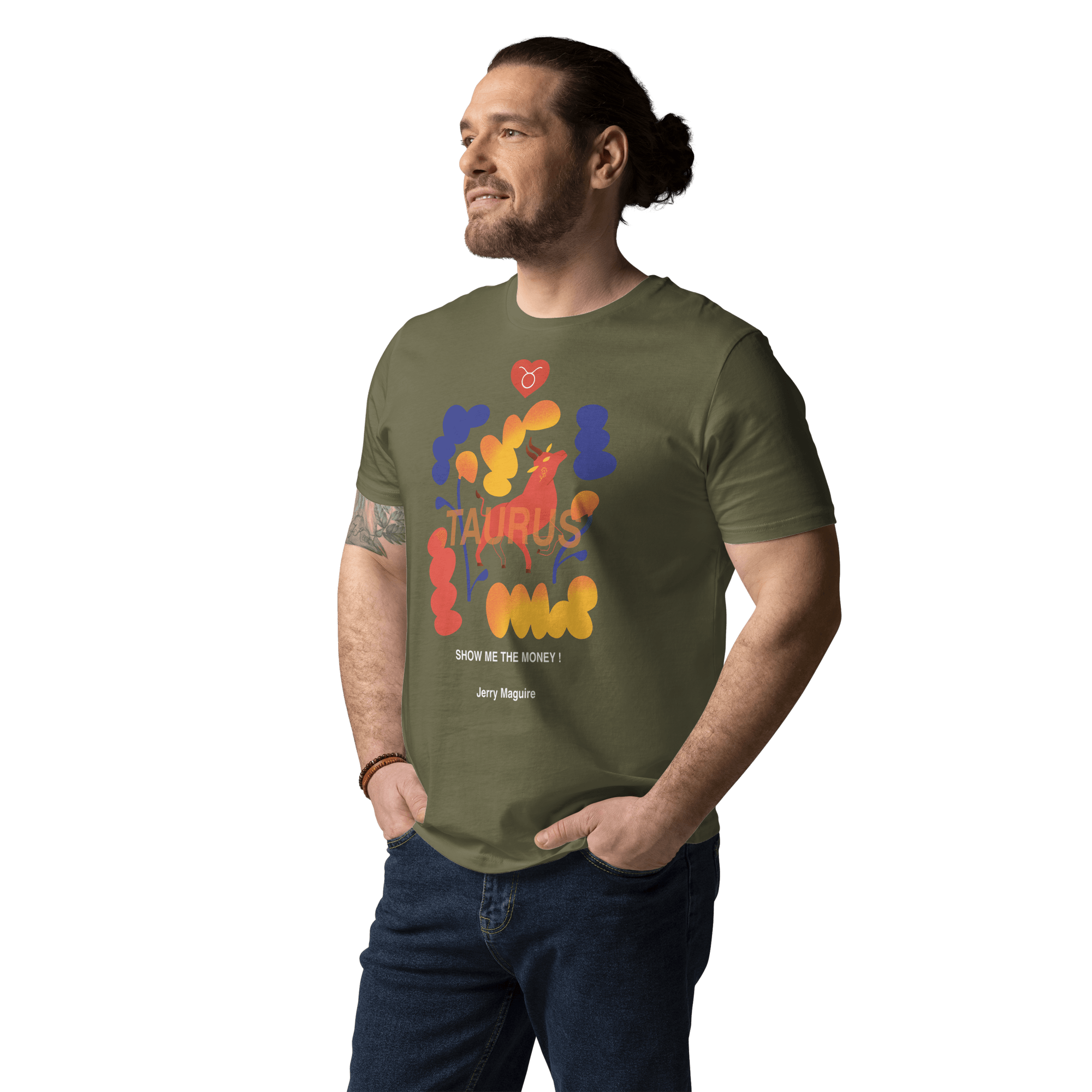 Taurus Unisex organic cotton t-shirt Jerry Maguire Edition - 