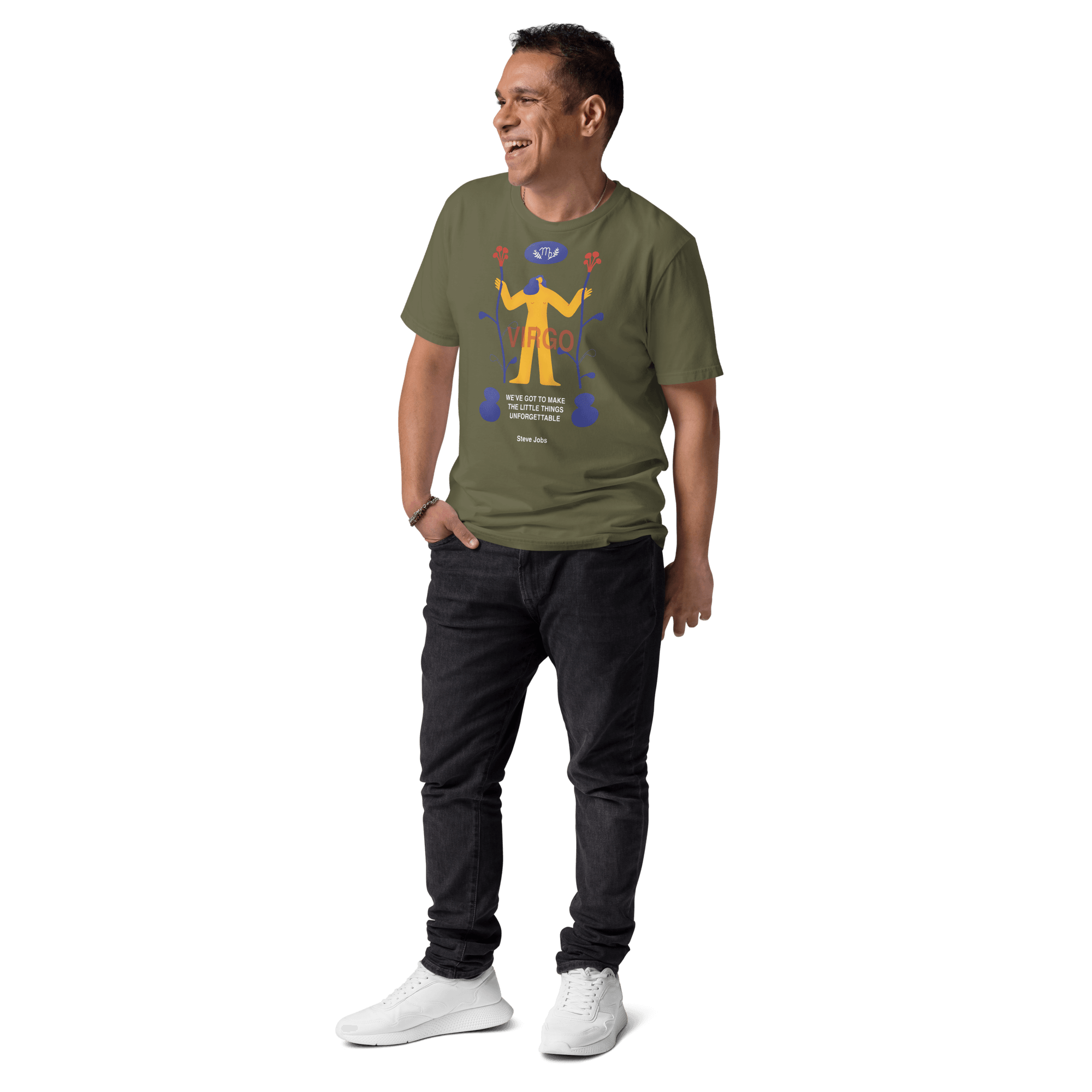 VIRGO Unisex organic cotton t-shirt Steve Jobs Edition - 