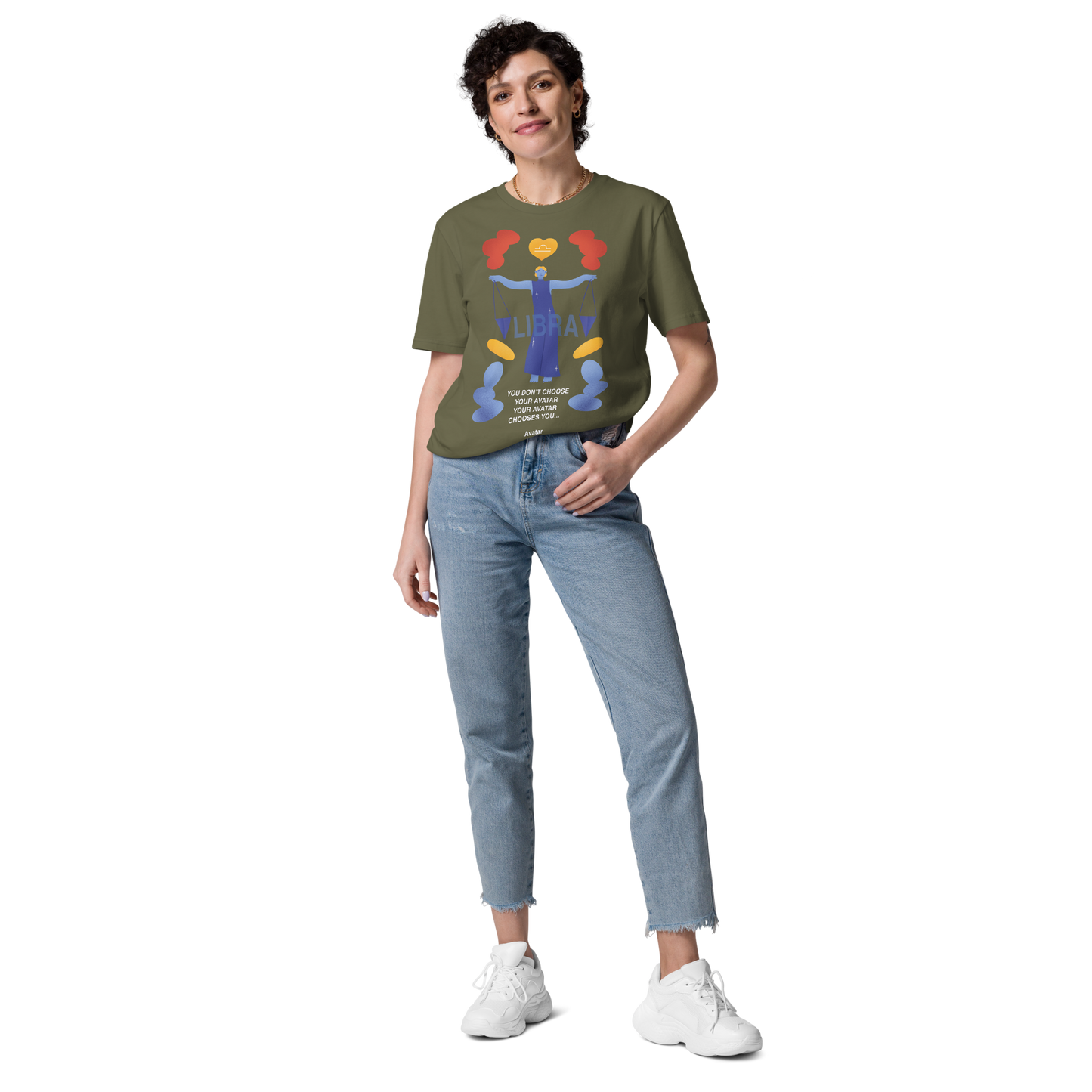 Libra Unisex Organic Cotton T-Shirt - Avatar Edition