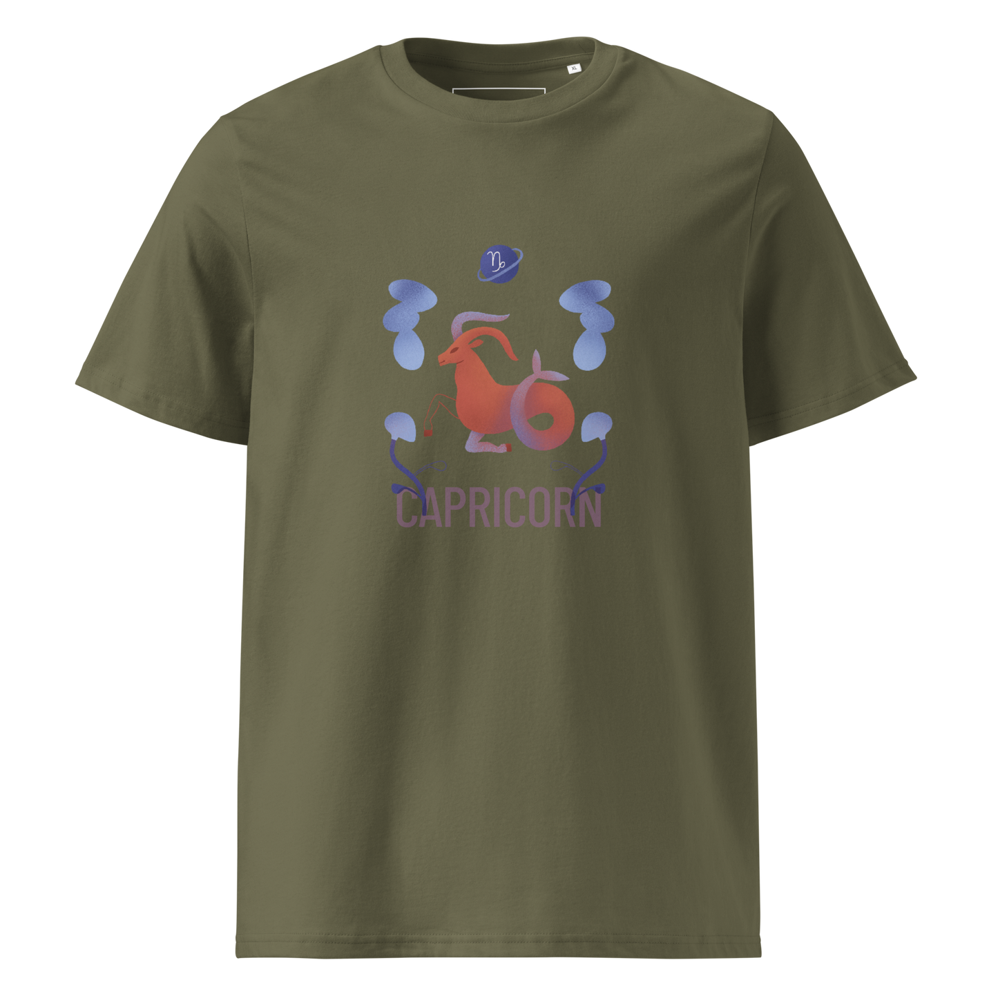 Capricorn Unisex Organic Cotton T-Shirt - Raw Edition