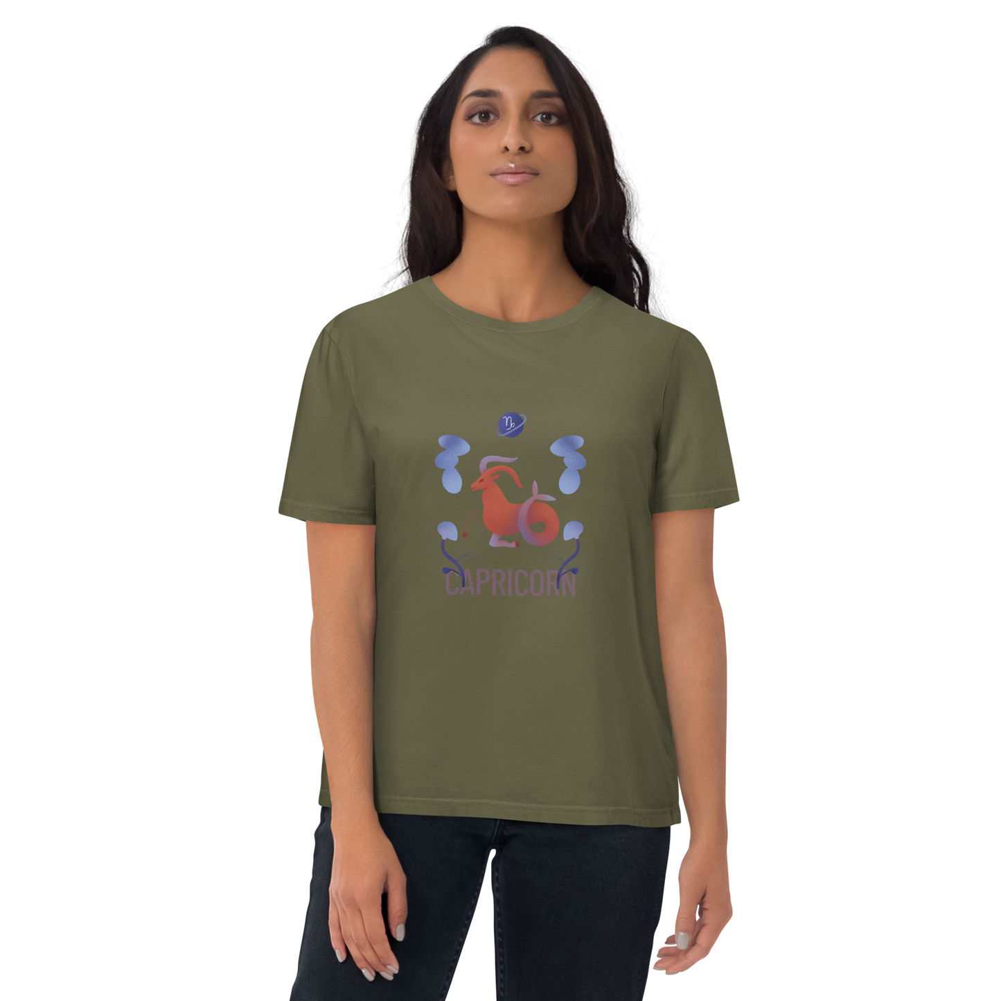 Capricorn Unisex Organic Cotton T-Shirt - Raw Edition