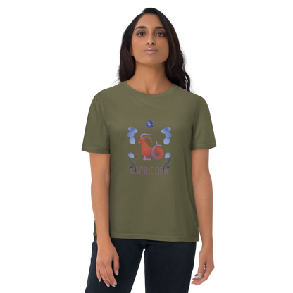 Capricorn Unisex Organic Cotton T-Shirt - Raw Edition