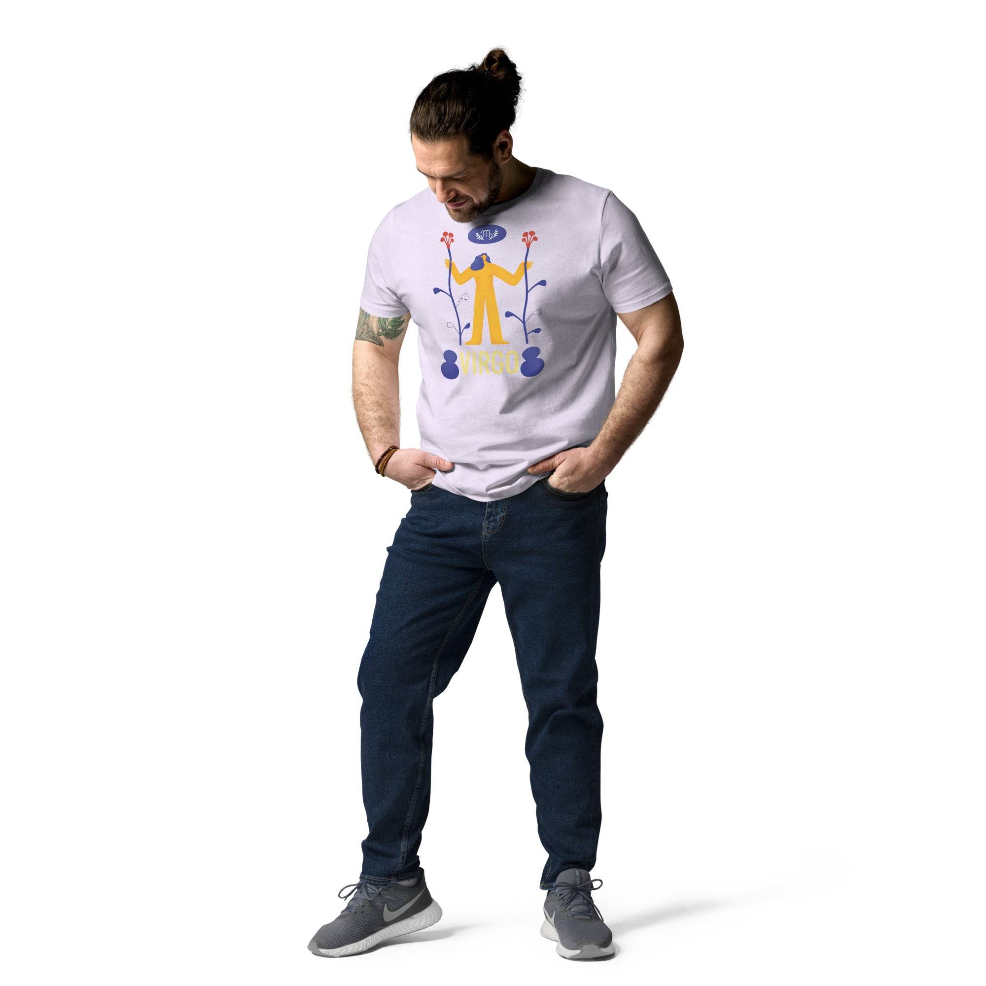 Virgo Unisex Organic Cotton T-Shirt - Raw Edition - 