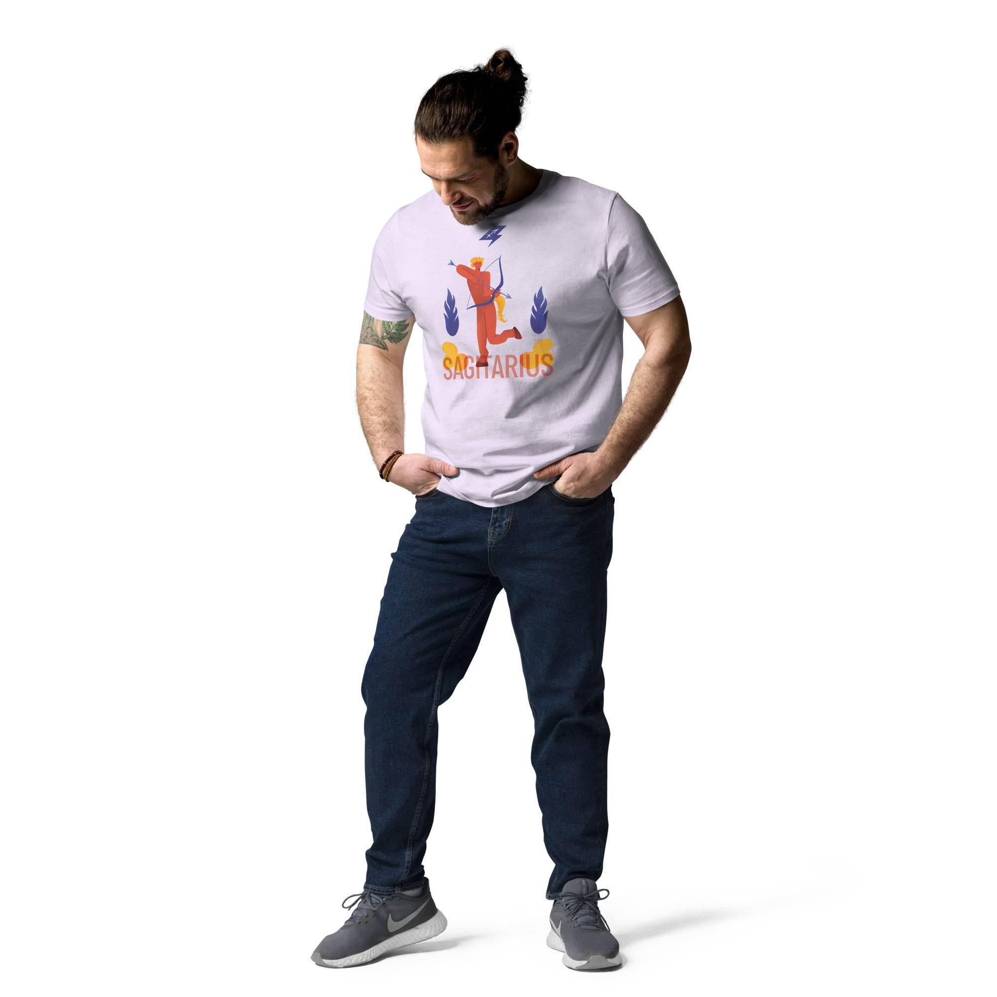 Sagittarius Unisex Organic Cotton T-Shirt - Raw Edition - 